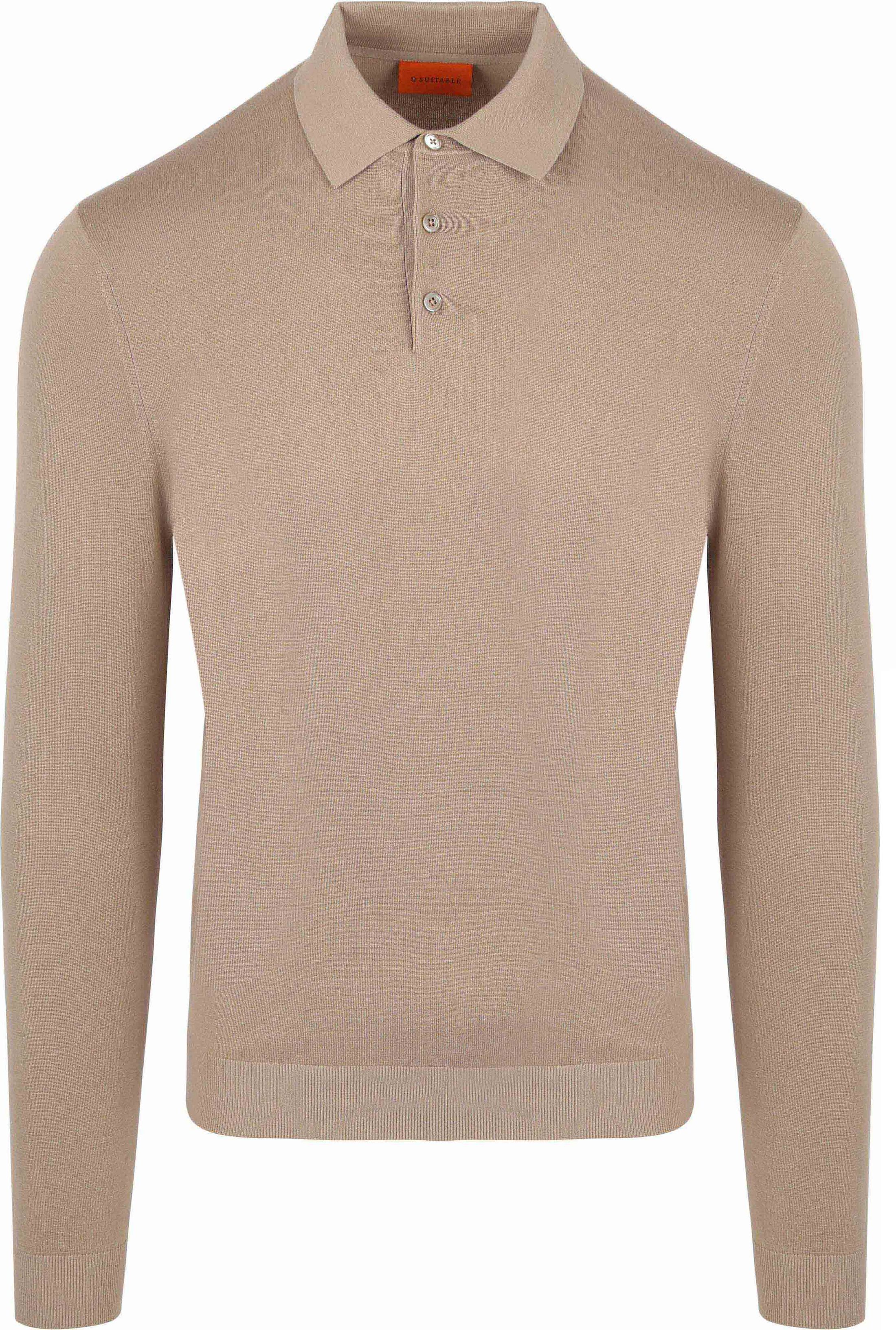 Passer Perfekt Bomuldspoloshirt i Beige PU-POLO-CO-24 Beige