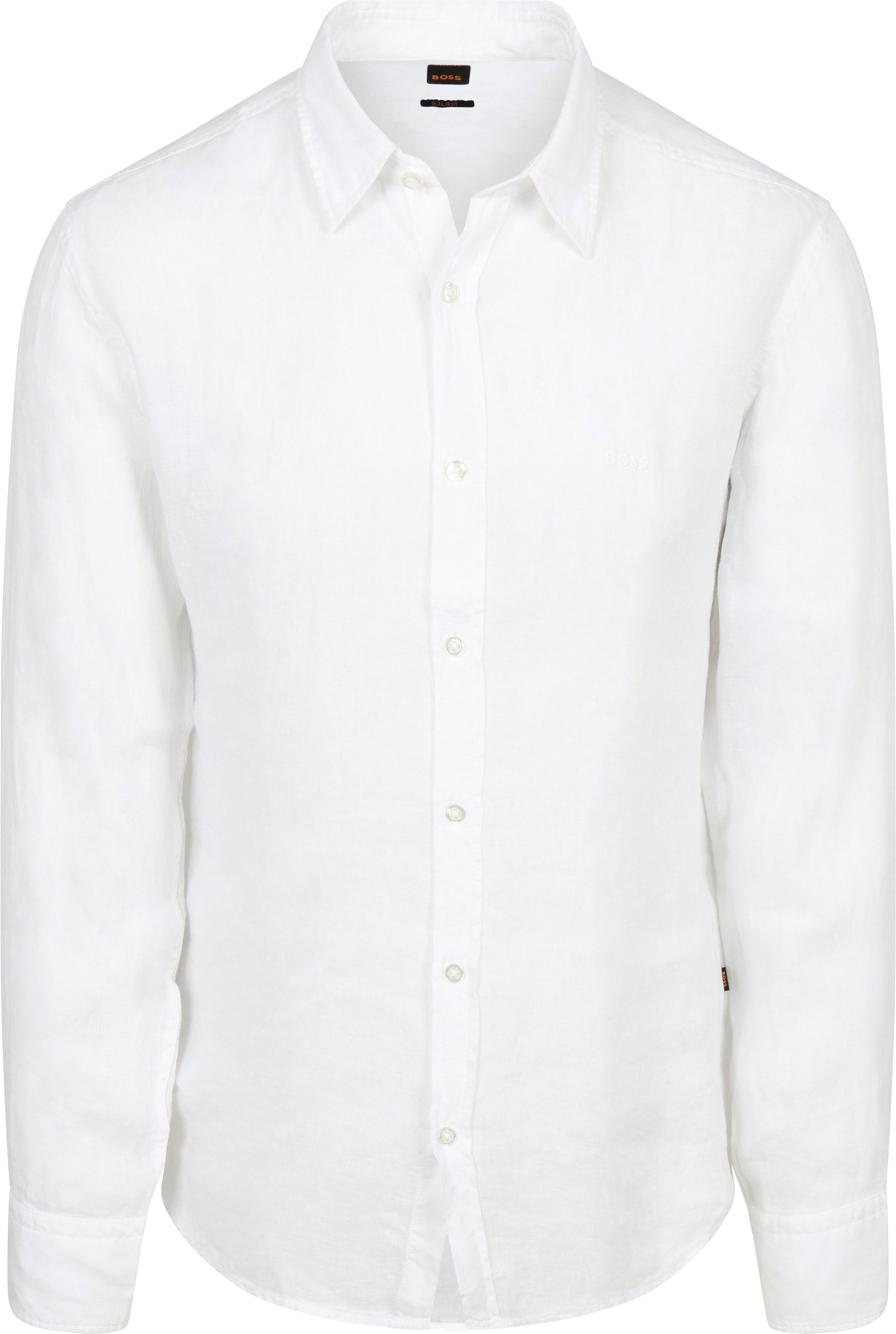 BOSS Chemise Relegant De Lin Blanche commander en ligne | 50567579-100 | Suitable Luxembourg