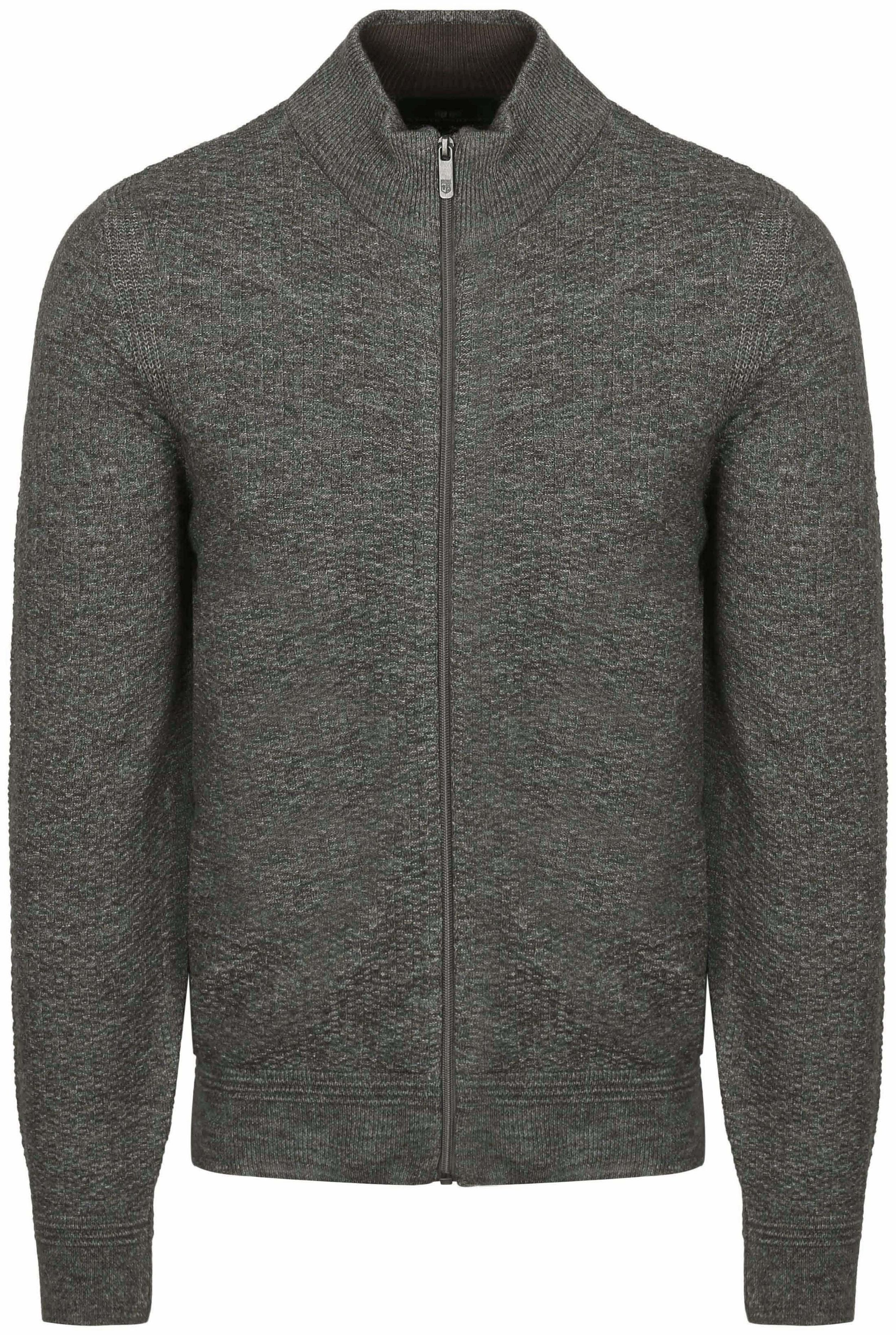 State Of Art Strickjacke Structure Melange Grün kaufen | 16125062-5688 | Suitable