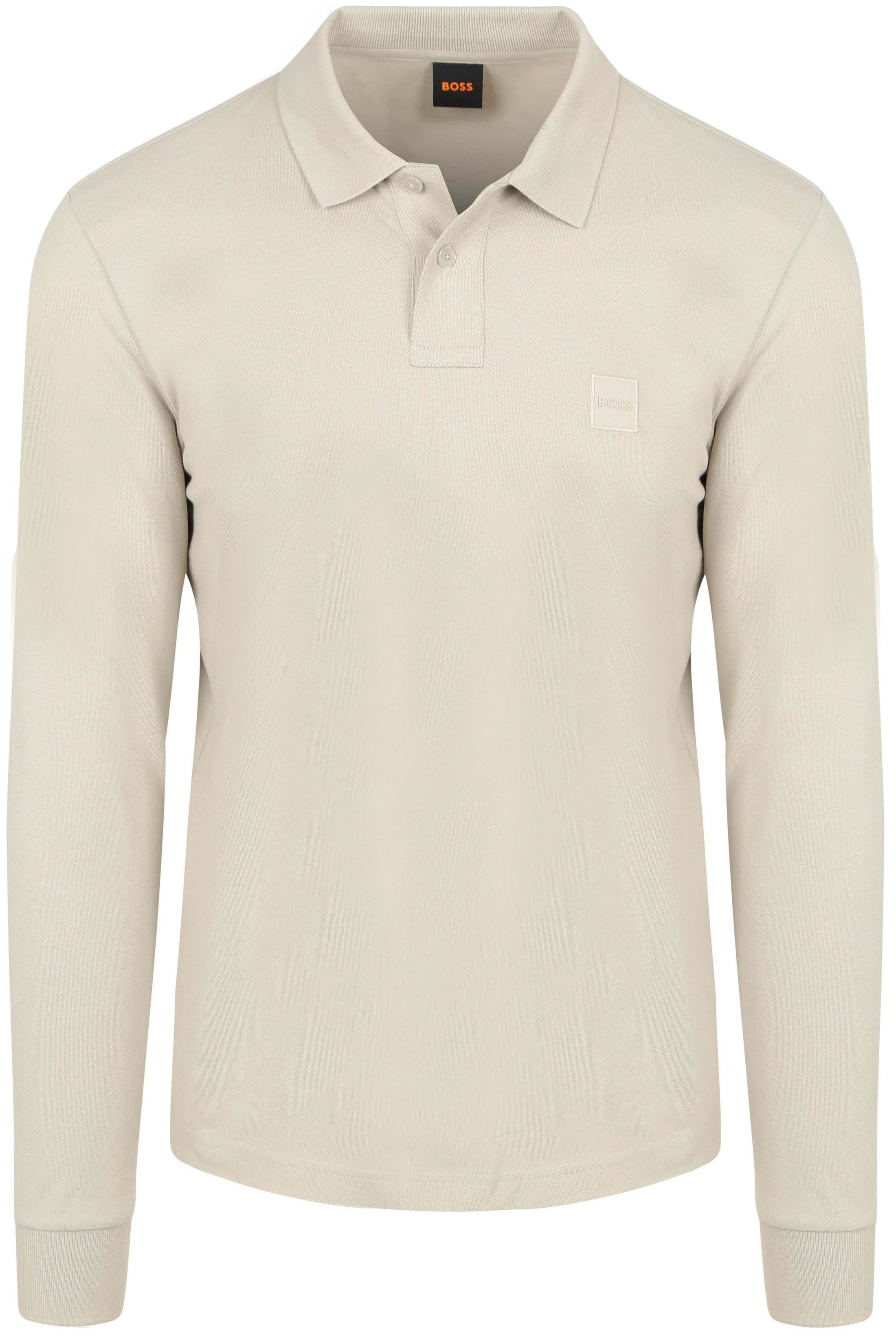 BOSS Polo Beżowy 50507704-070 