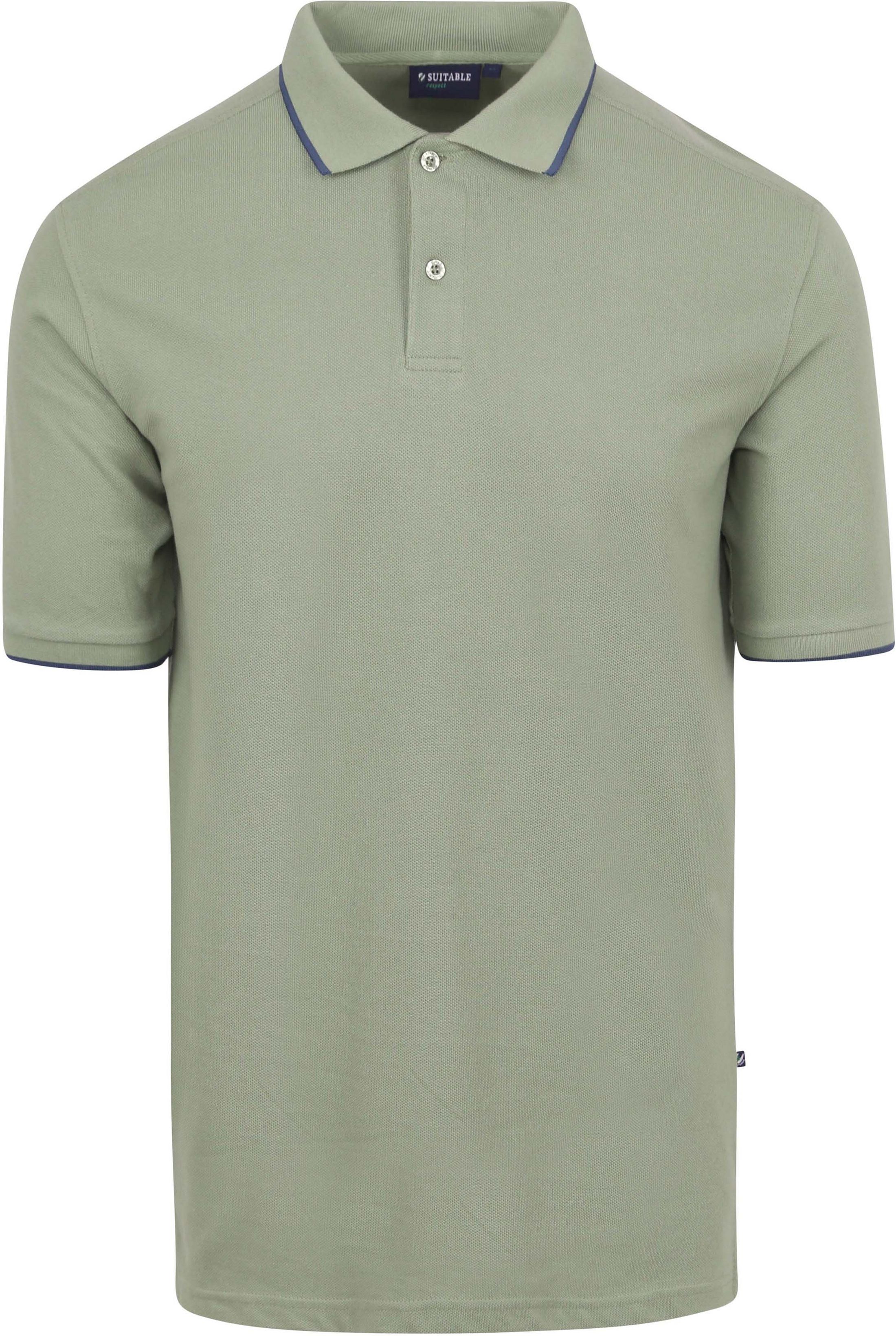 Suitable Respect Polo Shirt Tip Ferry Green order online | RSP-24TPF-GR | Suitable Liechtenstein