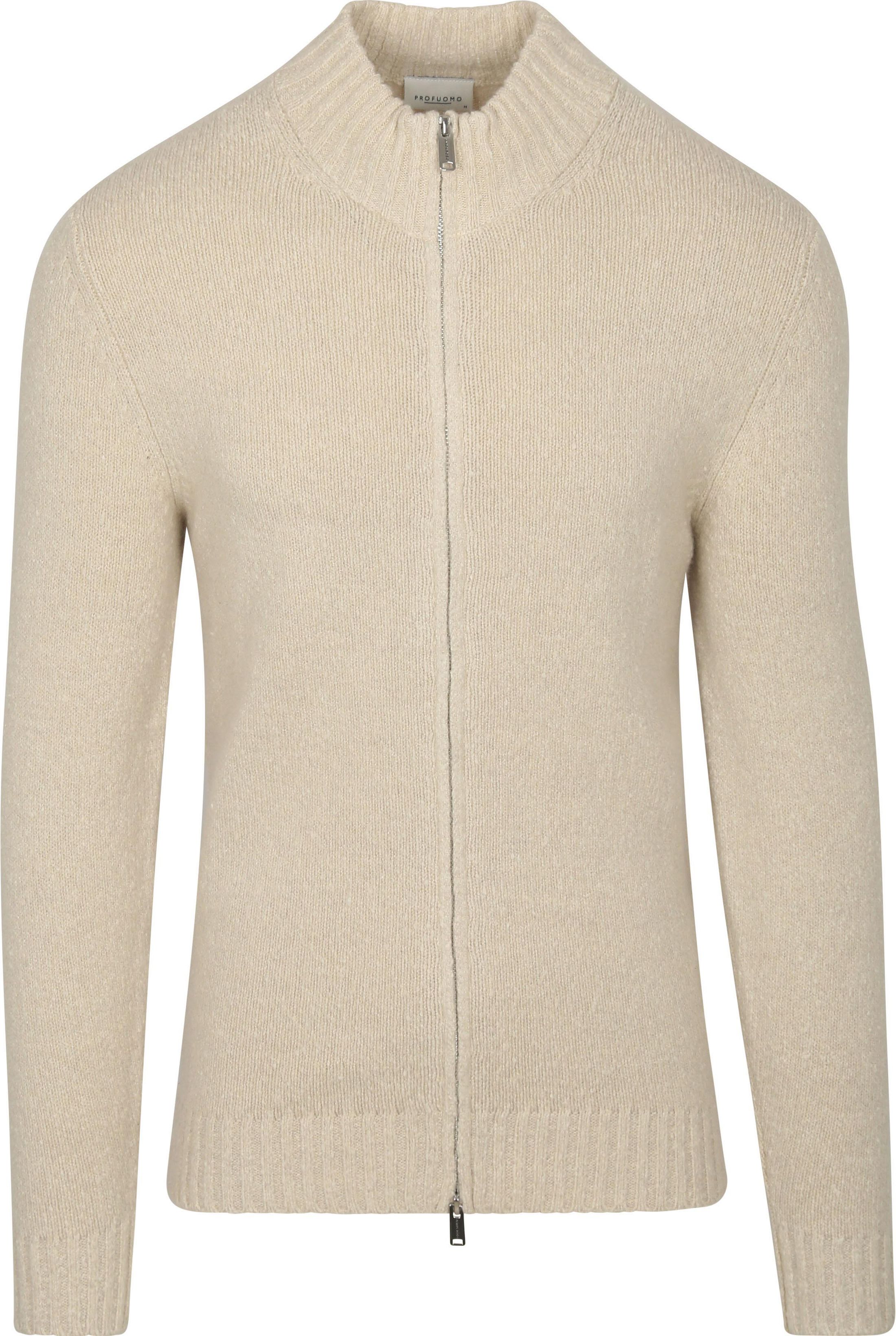 Profuomo Kardigan Beżowy PPVJ30015B-F 