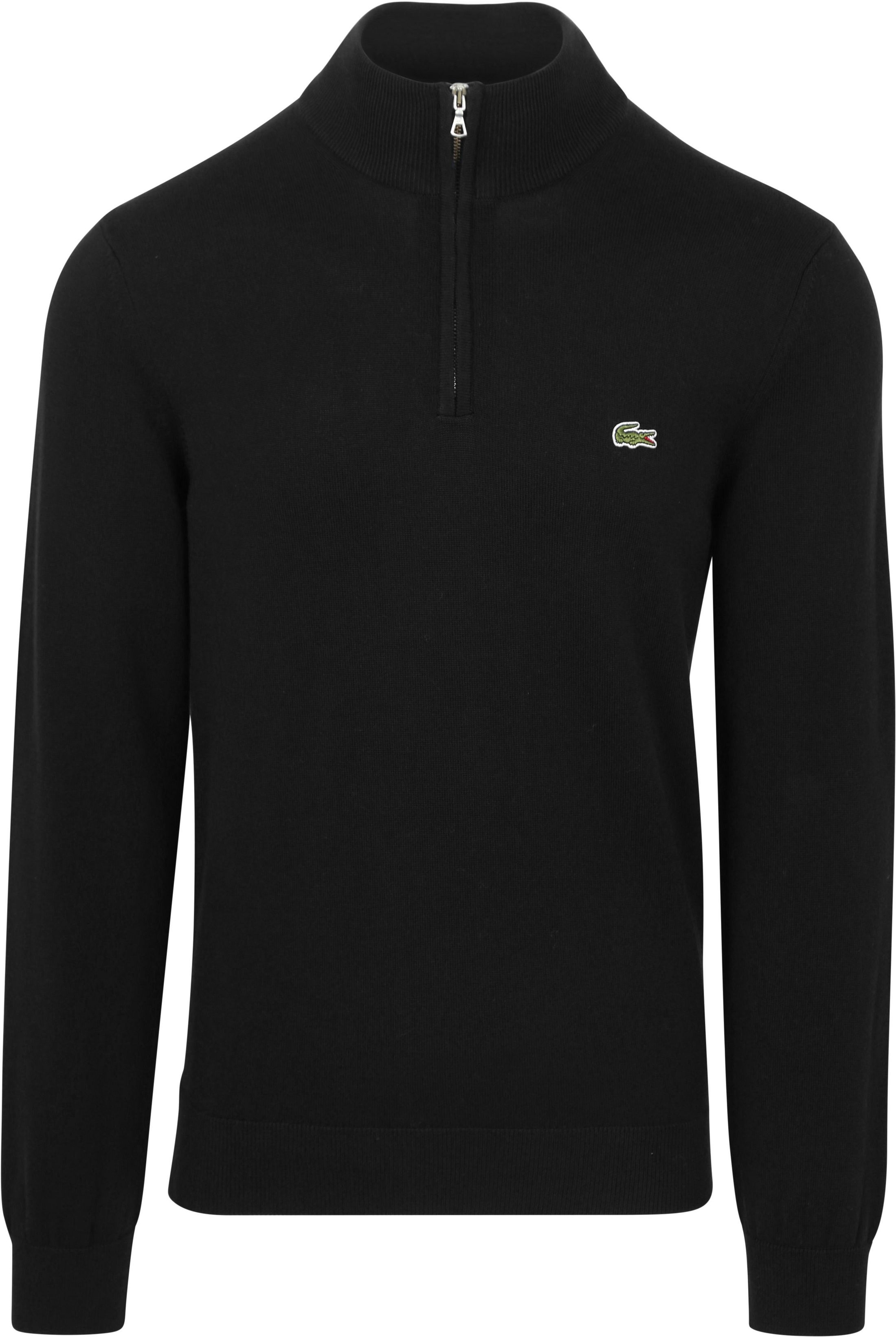 Lacoste Pullover Zipper Black AH1980-031 order online | Suitable