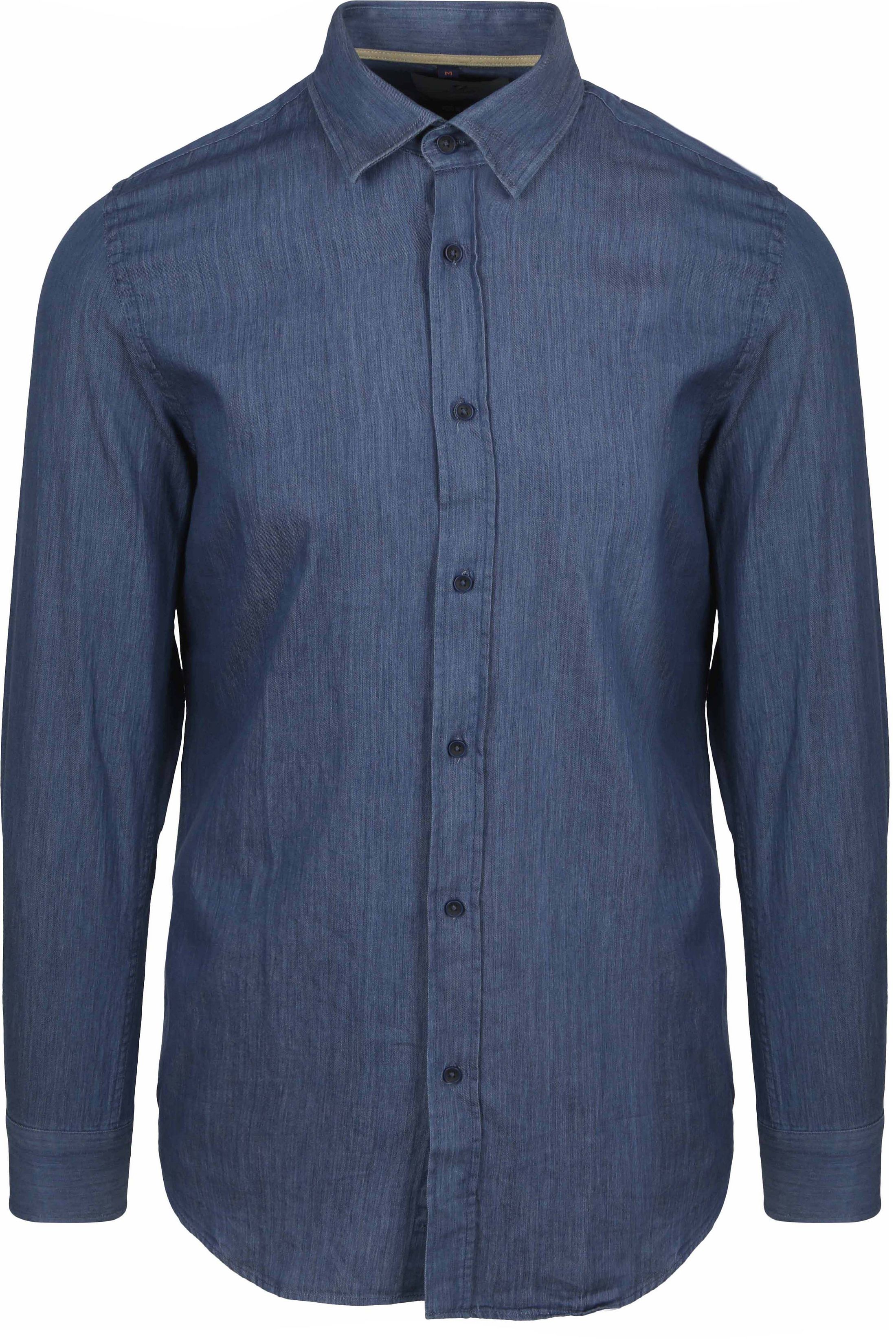 Suitable Shirt Washed Dark Blue order online | SH-BD-WASH-STBL-24W02 | Suitable Liechtenstein