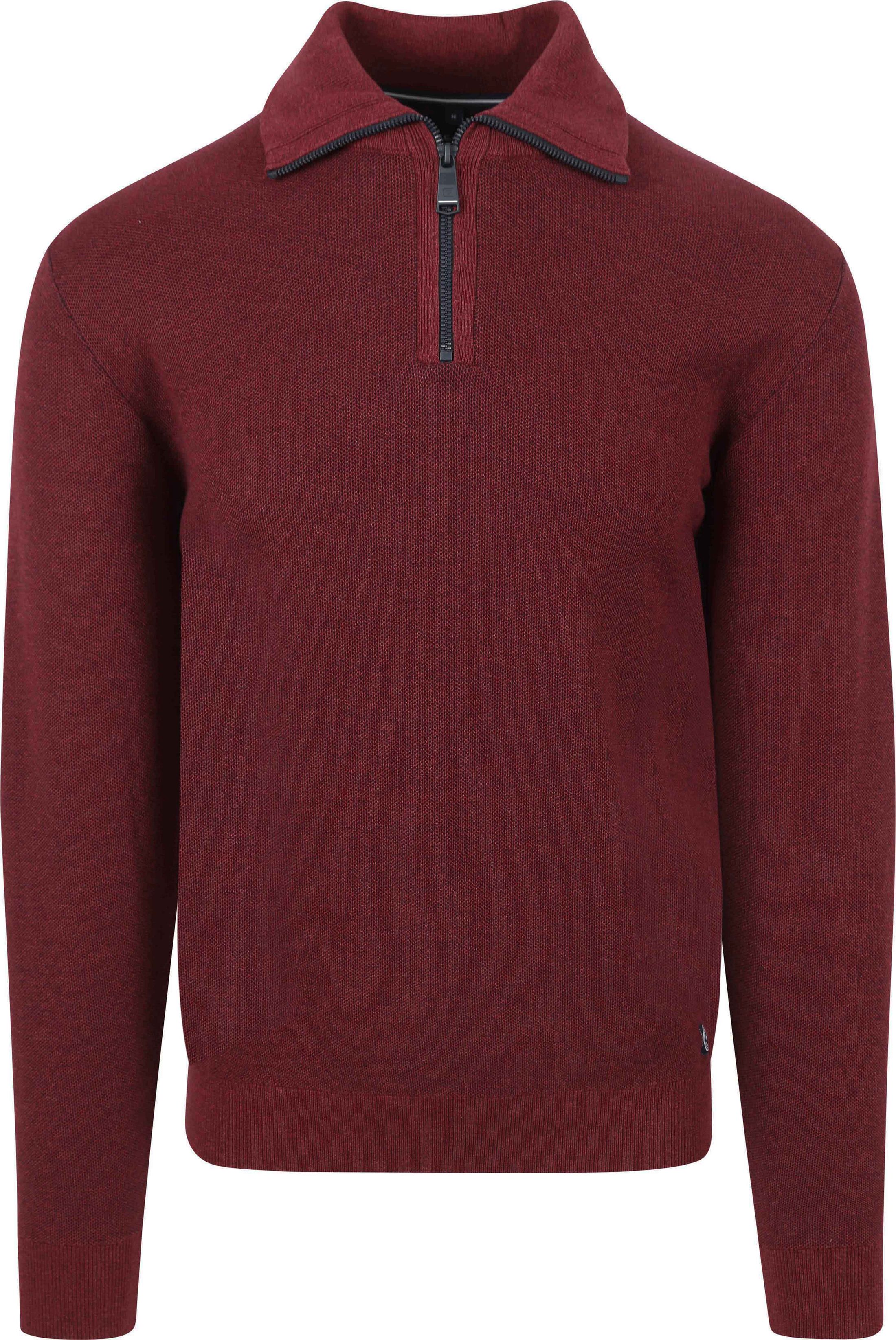 CASAMODA Halvzip Genser Bordeaux 413705900-416