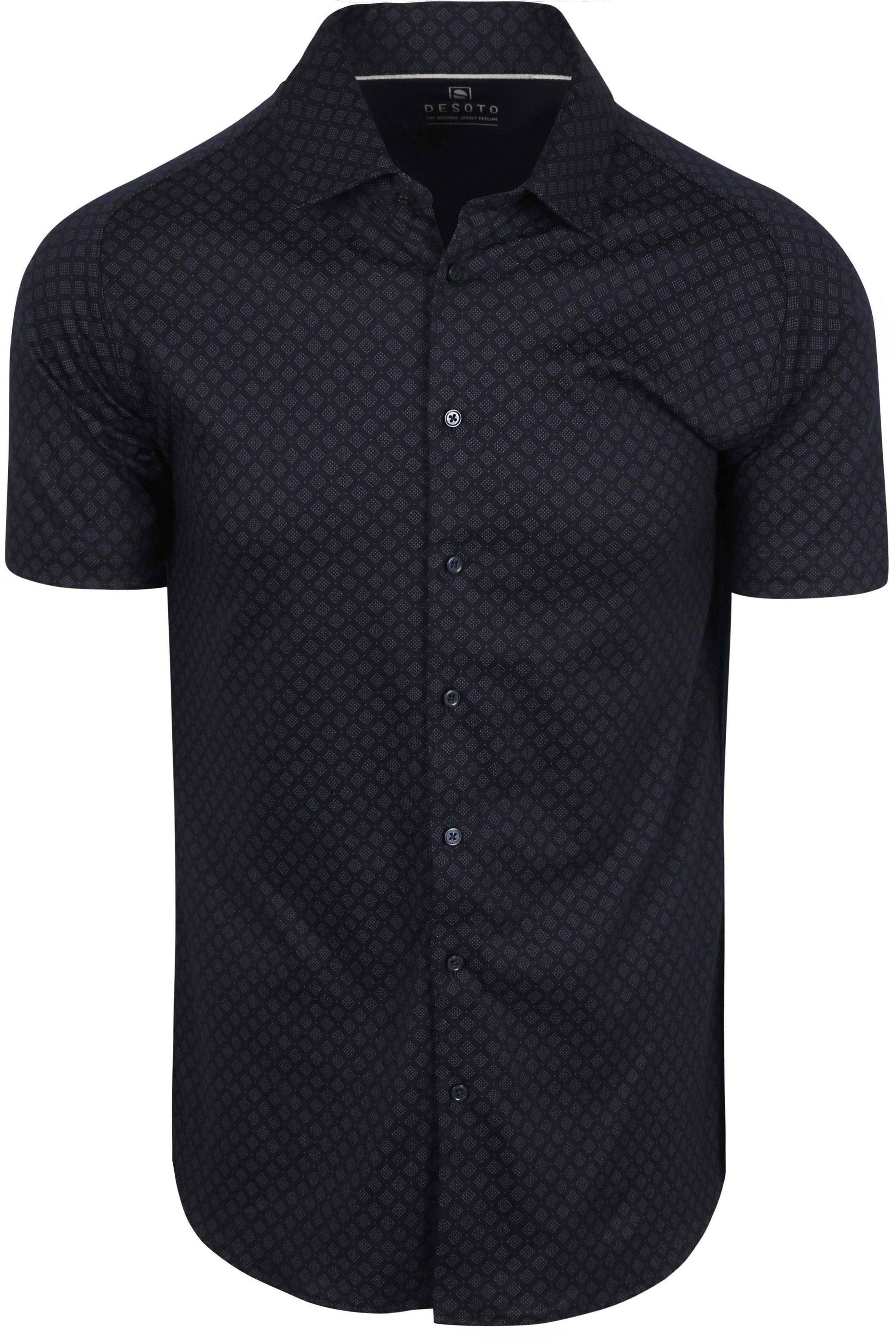 Desoto Camicia Blu 93332-3-593 