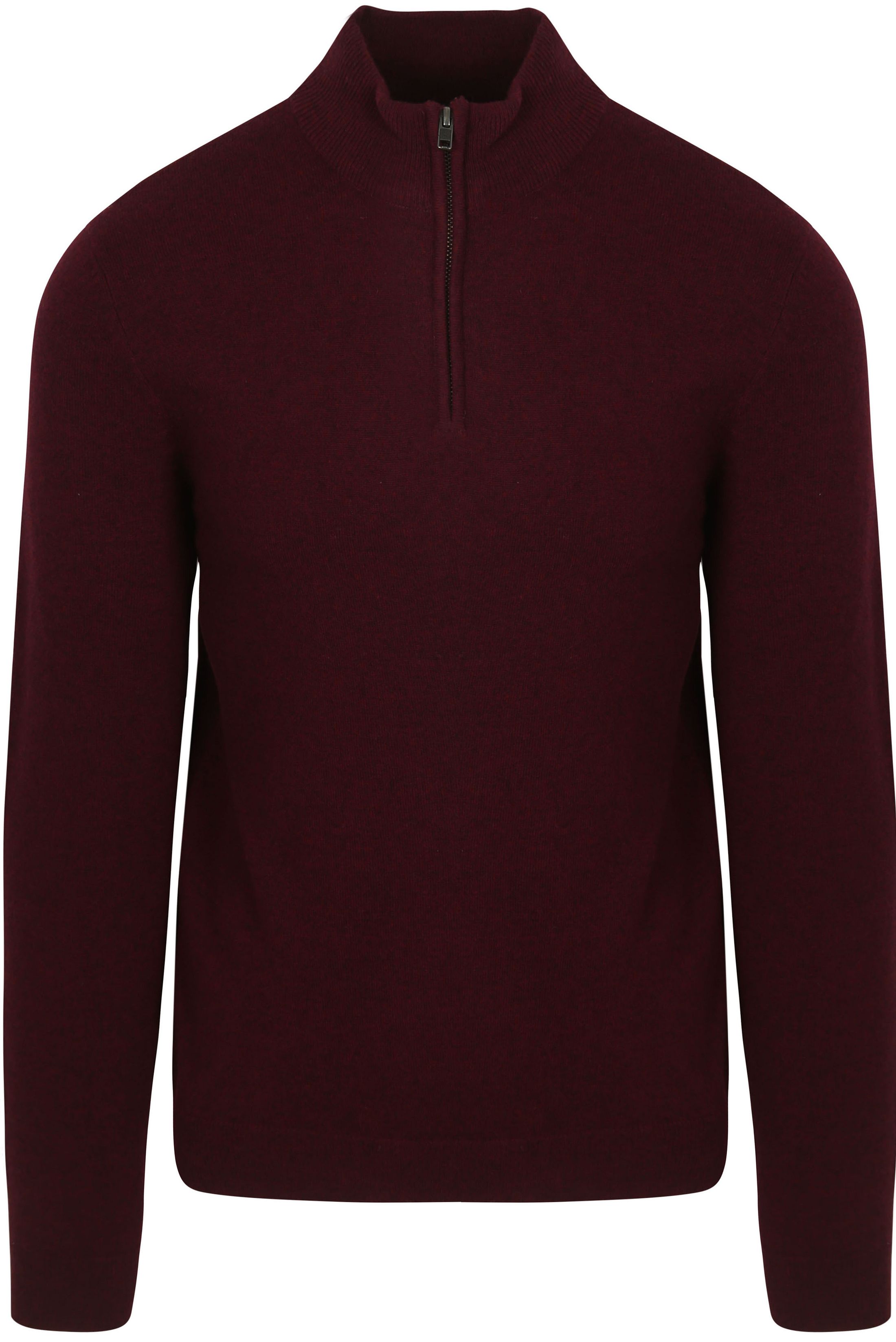 Steppin' Out Half Zip Pullover Merinould Bordeaux PU-MO- MRI-REF12-SO-25.05 Loganberry Bordo