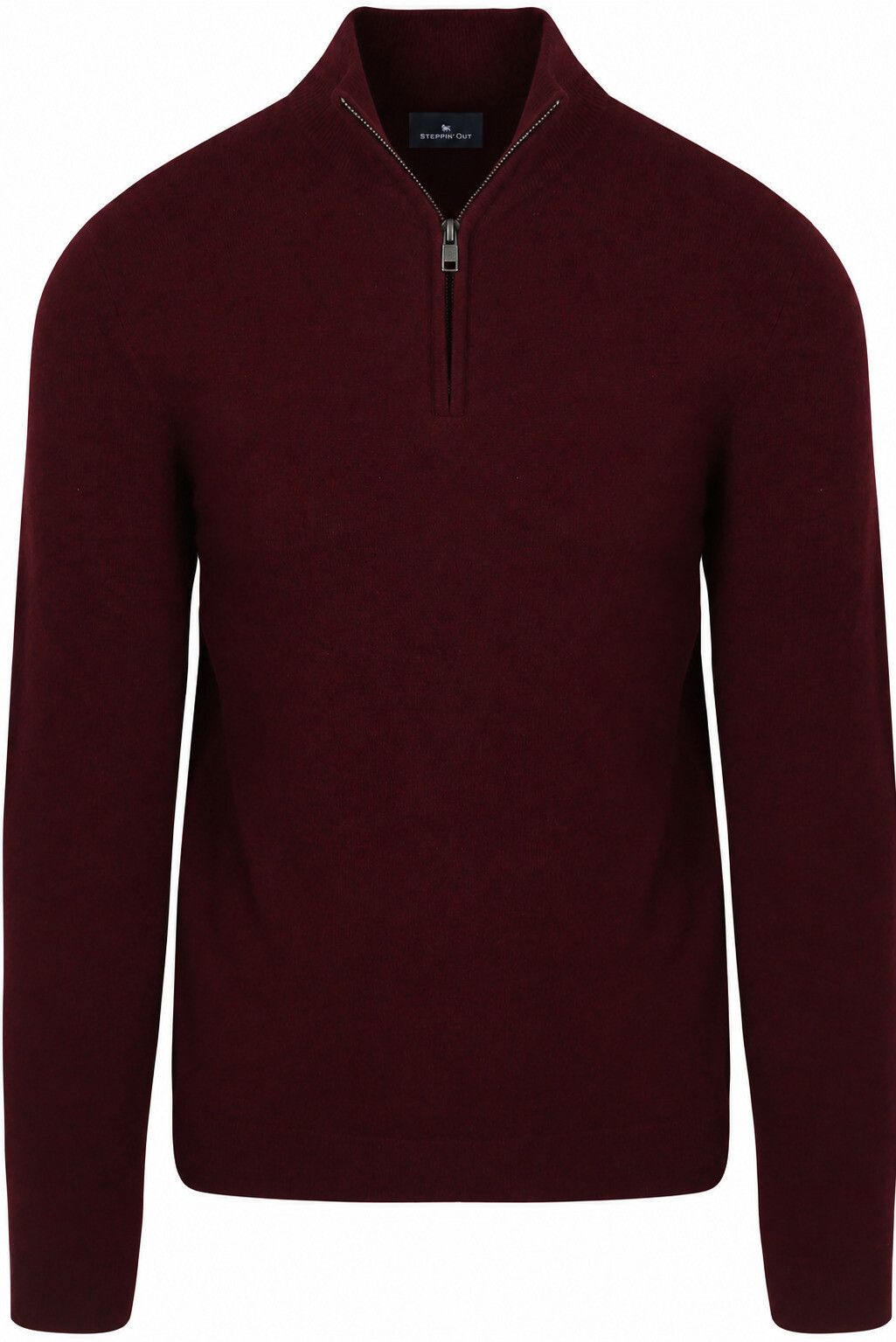 Steppin' Out Half Zip Pullover Merino Wool Burgundy order online | PU-MO- MRI-REF12-SO-25.05 Loganberry Bordo | Suitable Greece