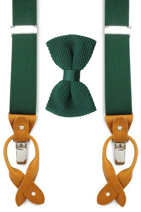 Sir Redman Suspenders Combo Pack Dark Green SR20146
