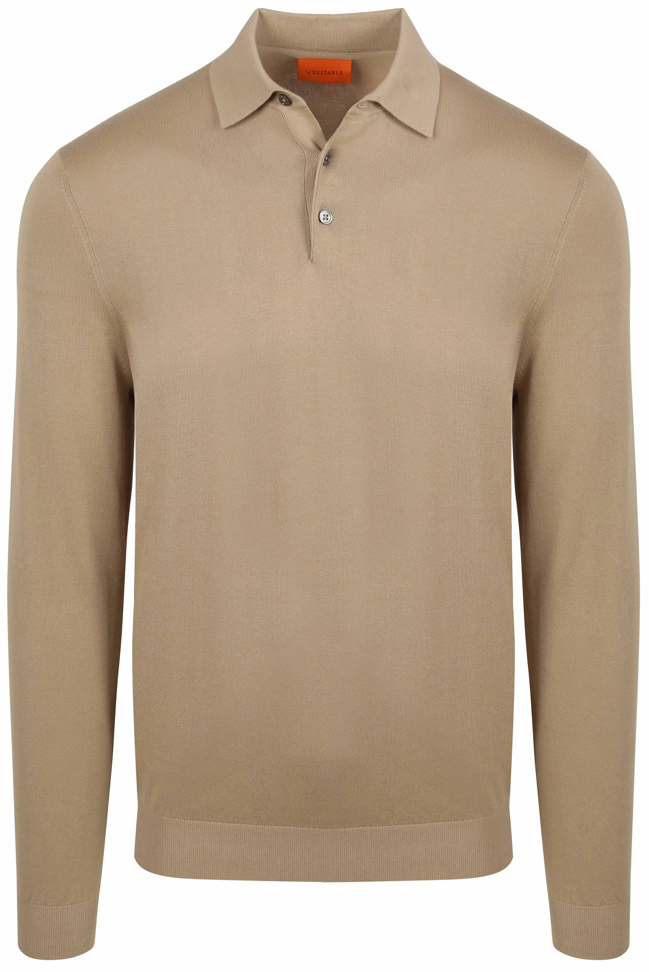Suitable Jersey Taupe PU-POLO-CO-26-DE 