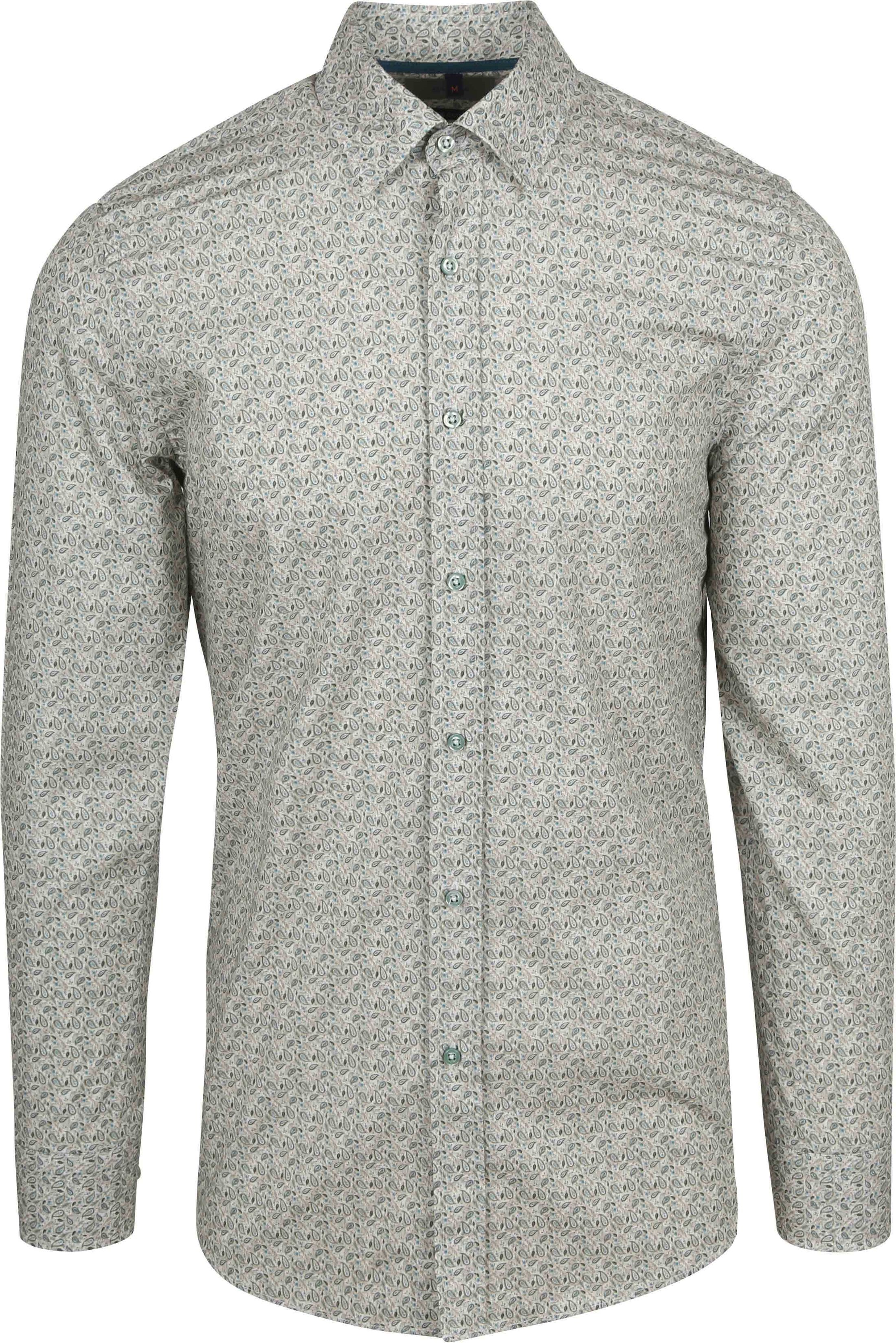 Suitable Shirt Paisley Green  SH-HBD-PRMG-STBL-24W04 order online | Suitable