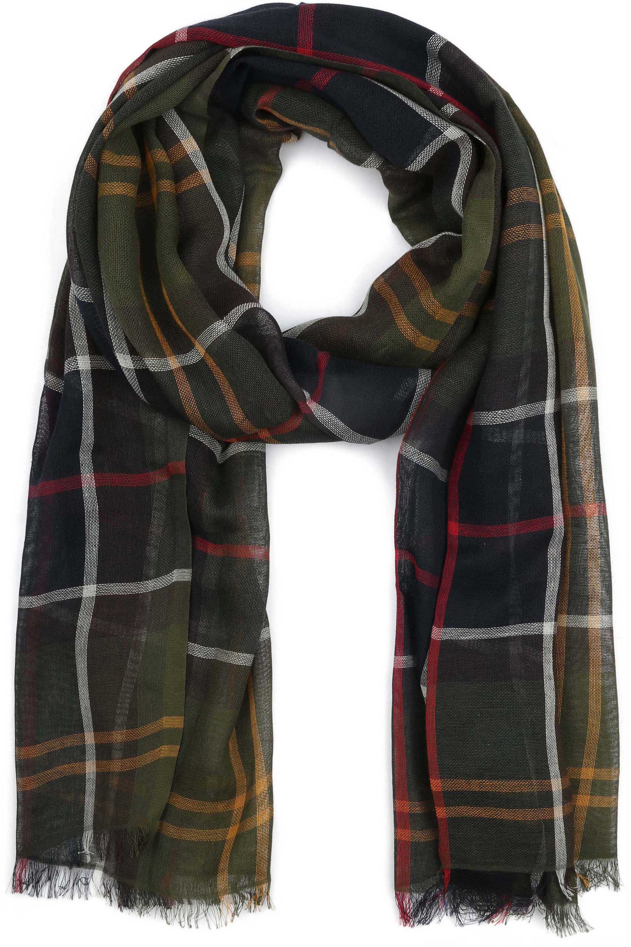 Barbour Scarf Summer Welton Army USC0315-TN11
