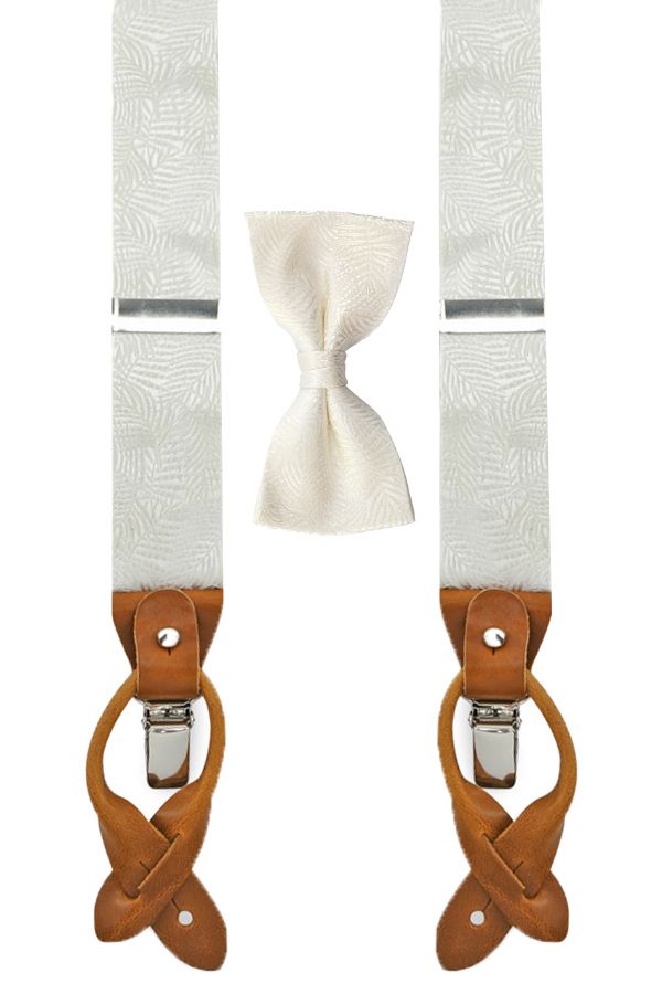 Sir Redman Bröllopskläder Kombipack Festliga Blad Off-white SRCOMBI20179B