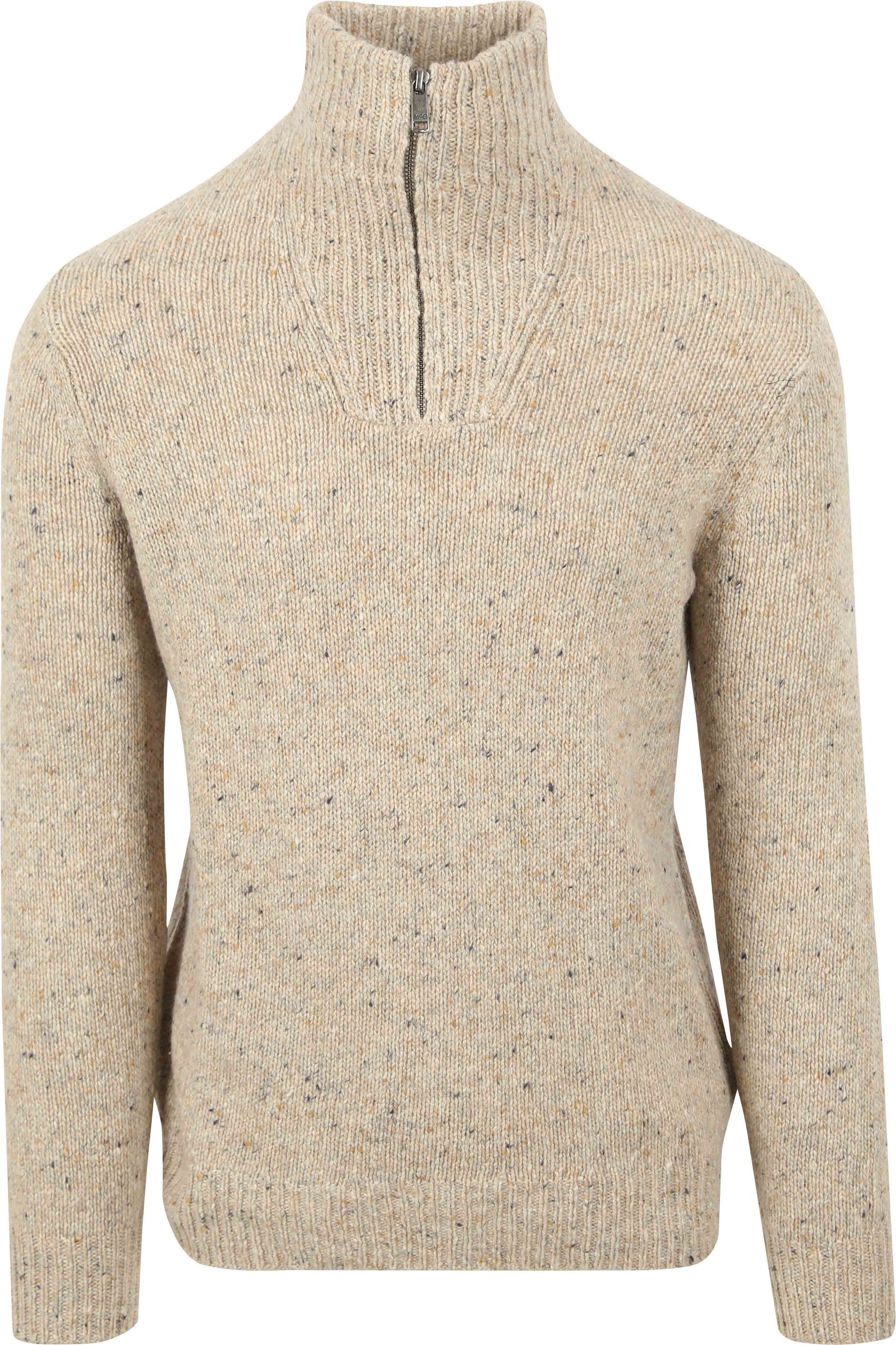 McGregor Half Zip Trui Merinowol Sand MM242.1204.02-3100 kopen | Suitable