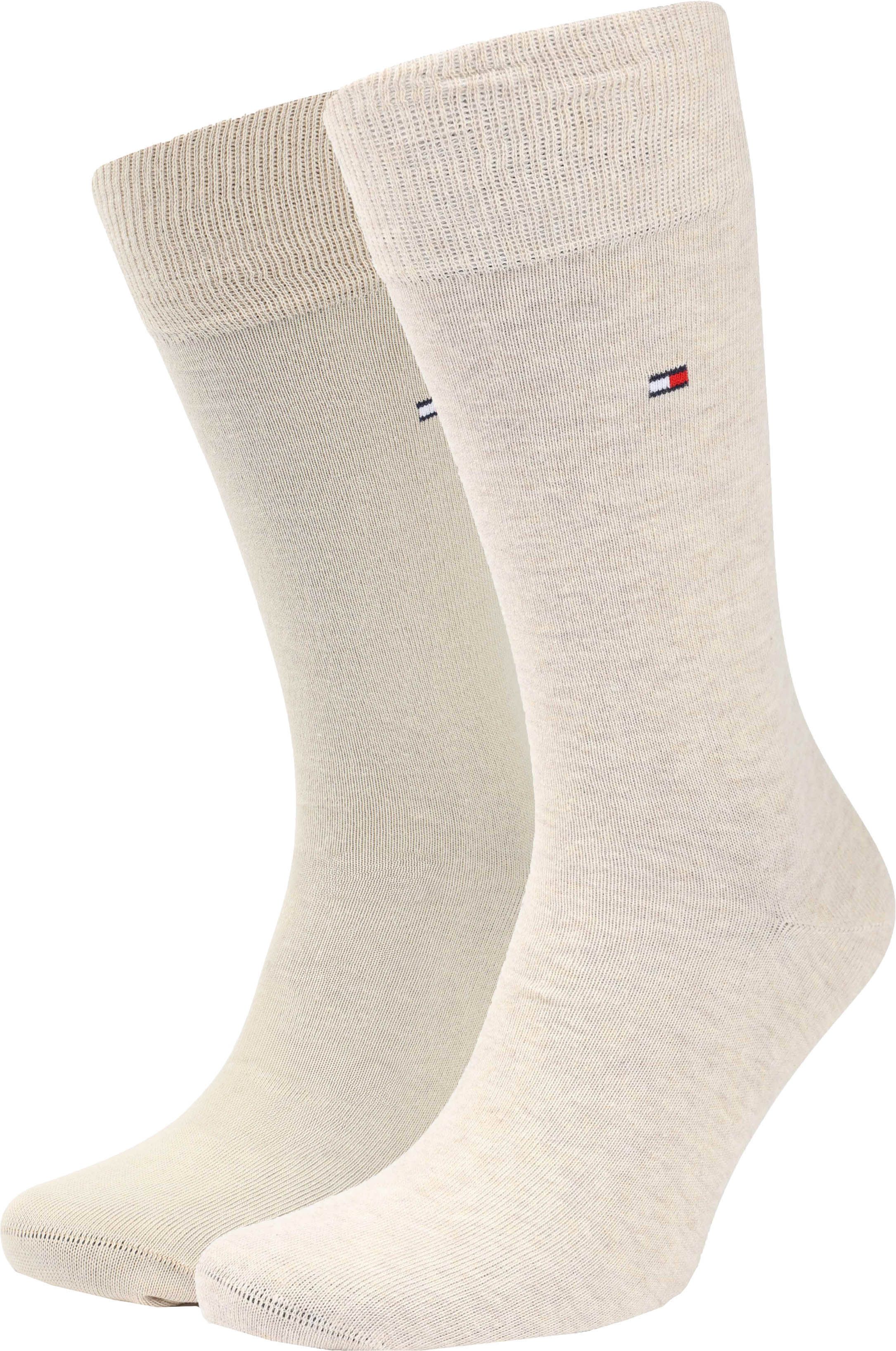 Tommy Hilfiger Chaussettes Classique Lot de 2 paires Sable 371111-145 commander en ligne | Suitable