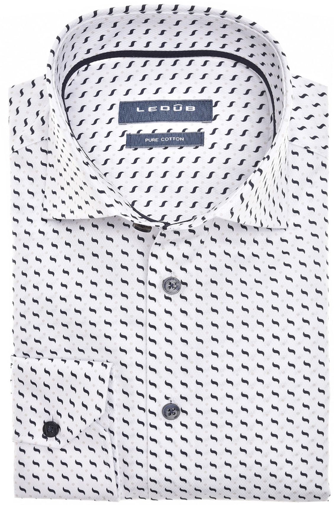 Ledub Chemise Impression Blanche Multicolore 0142052-911196 commander en ligne | Suitable