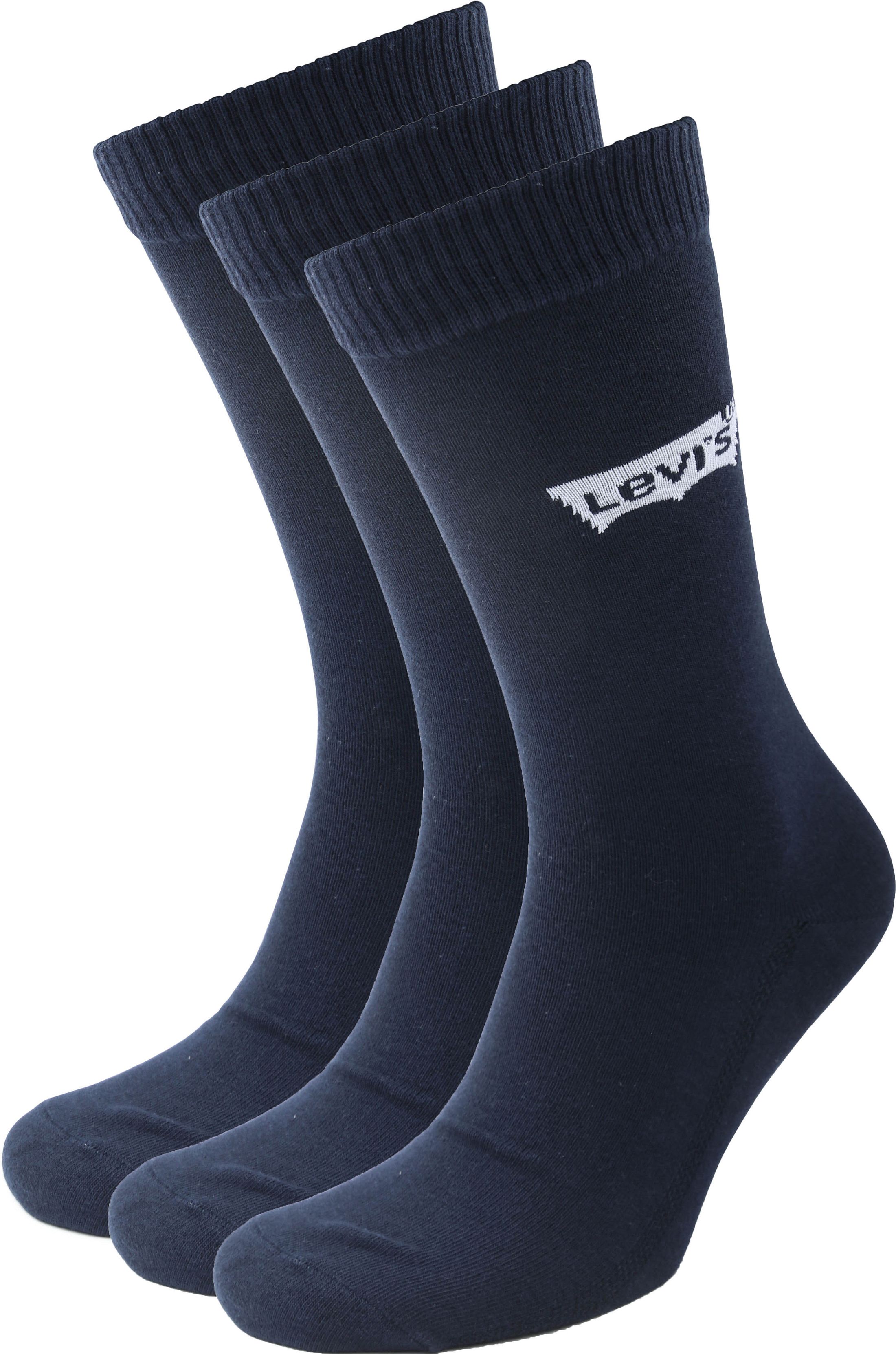 Levi's 3-Pack Sportswear Sokken Navy 701224674-004-004 kopen | Suitable