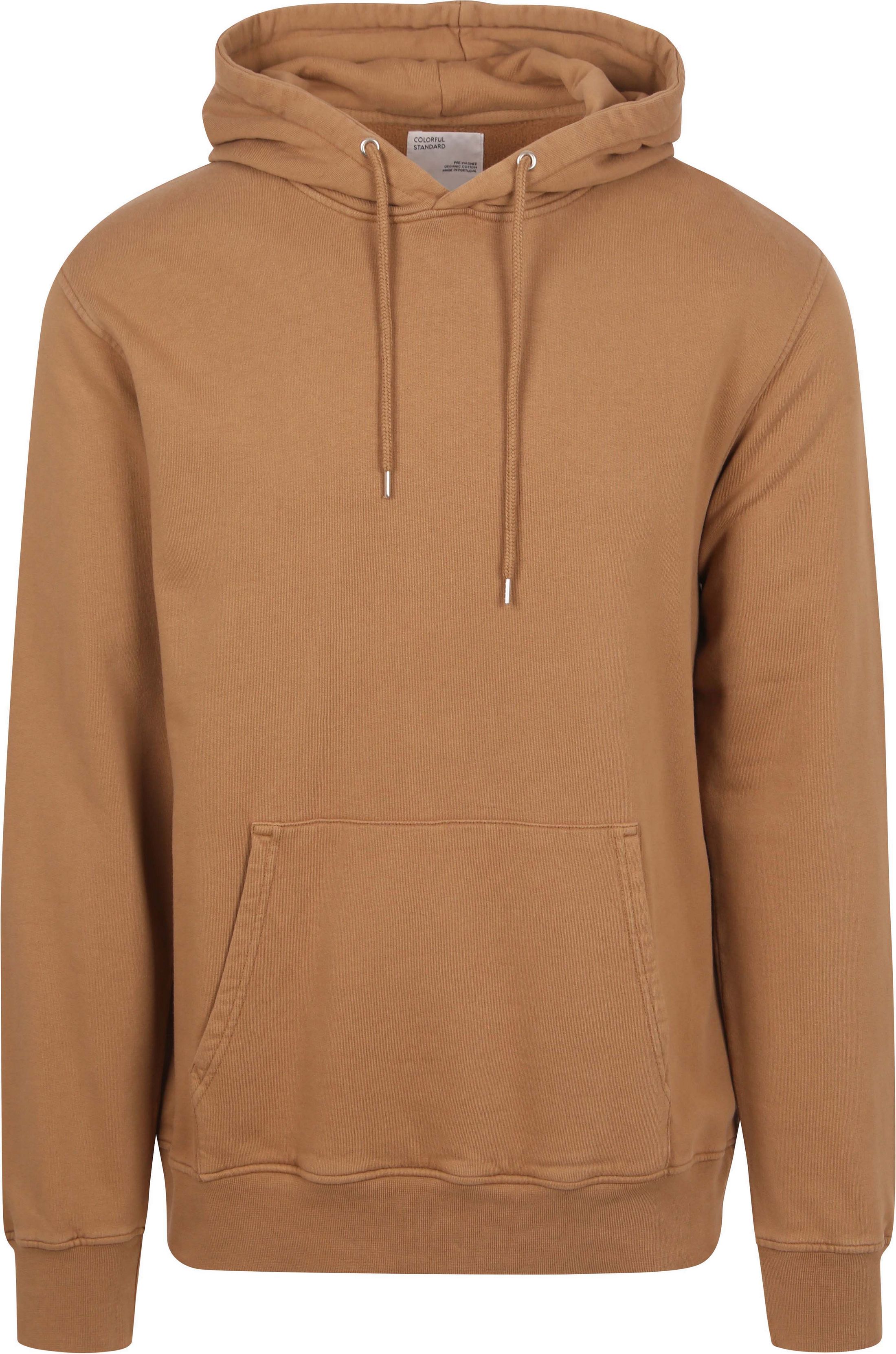 Colorful Standard Økologisk Hoodie Brun CS1006 Sahara Camel