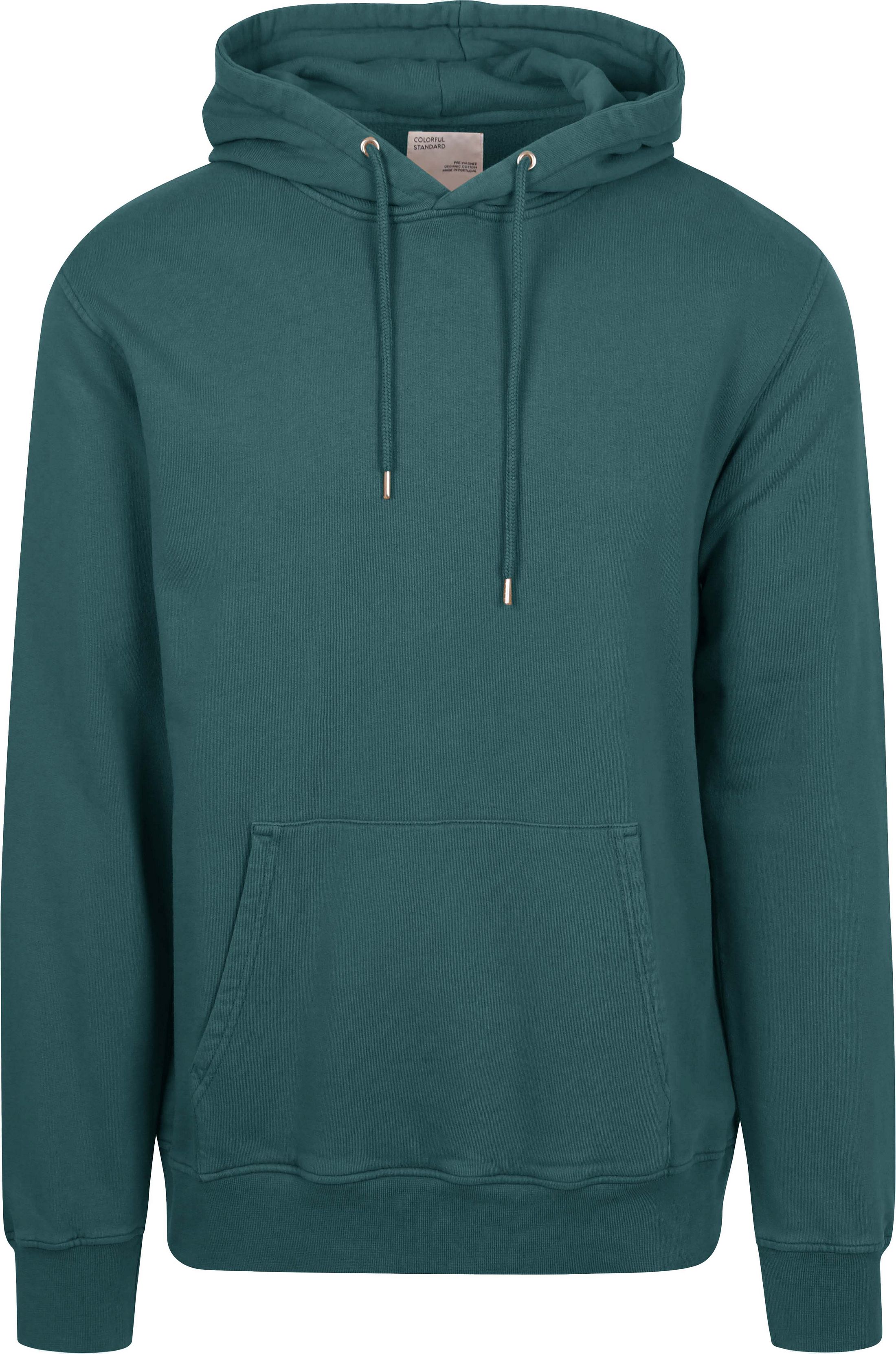 Colorful Standard Sweat à Capuche Organique Vert Pétrole CS1006 Ocean Green commander en ligne | Suitable
