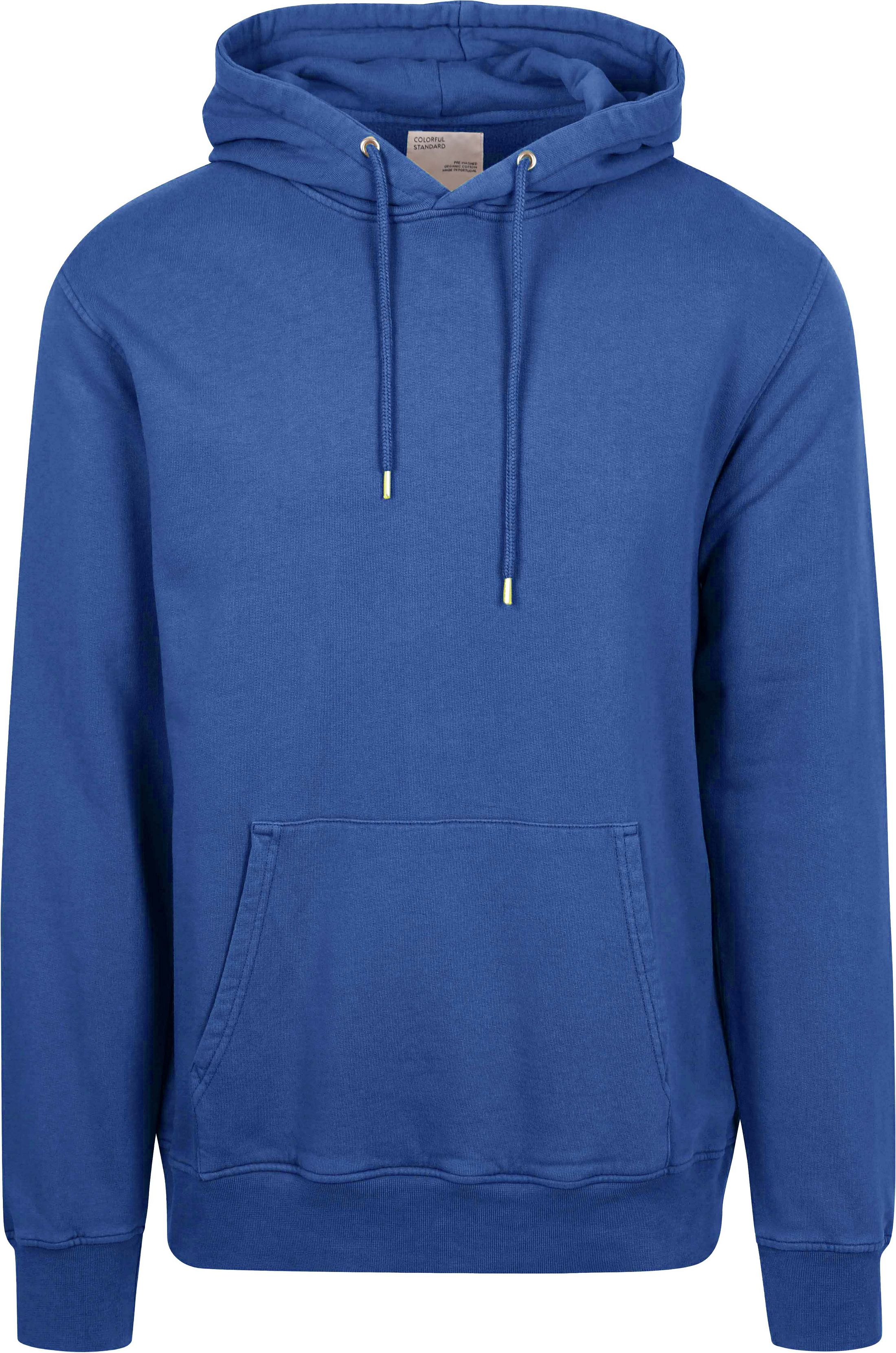 Colorful Standard Sweater à Capuche Organic Bleu CS1006 Royal Blue commander en ligne | Suitable