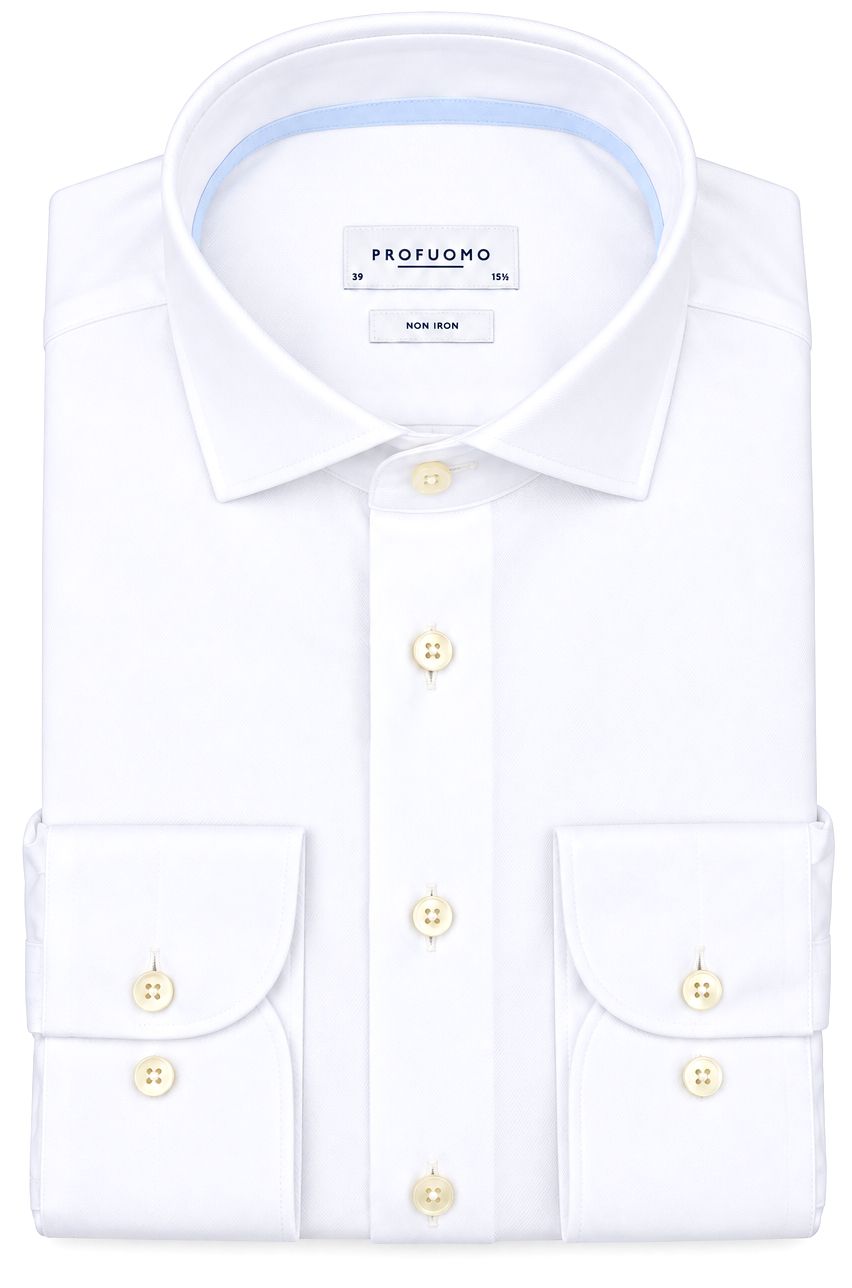 Profuomo Heavy Twill Chemise Bleu clair PPXH30007A-2 commander en ligne | Suitable