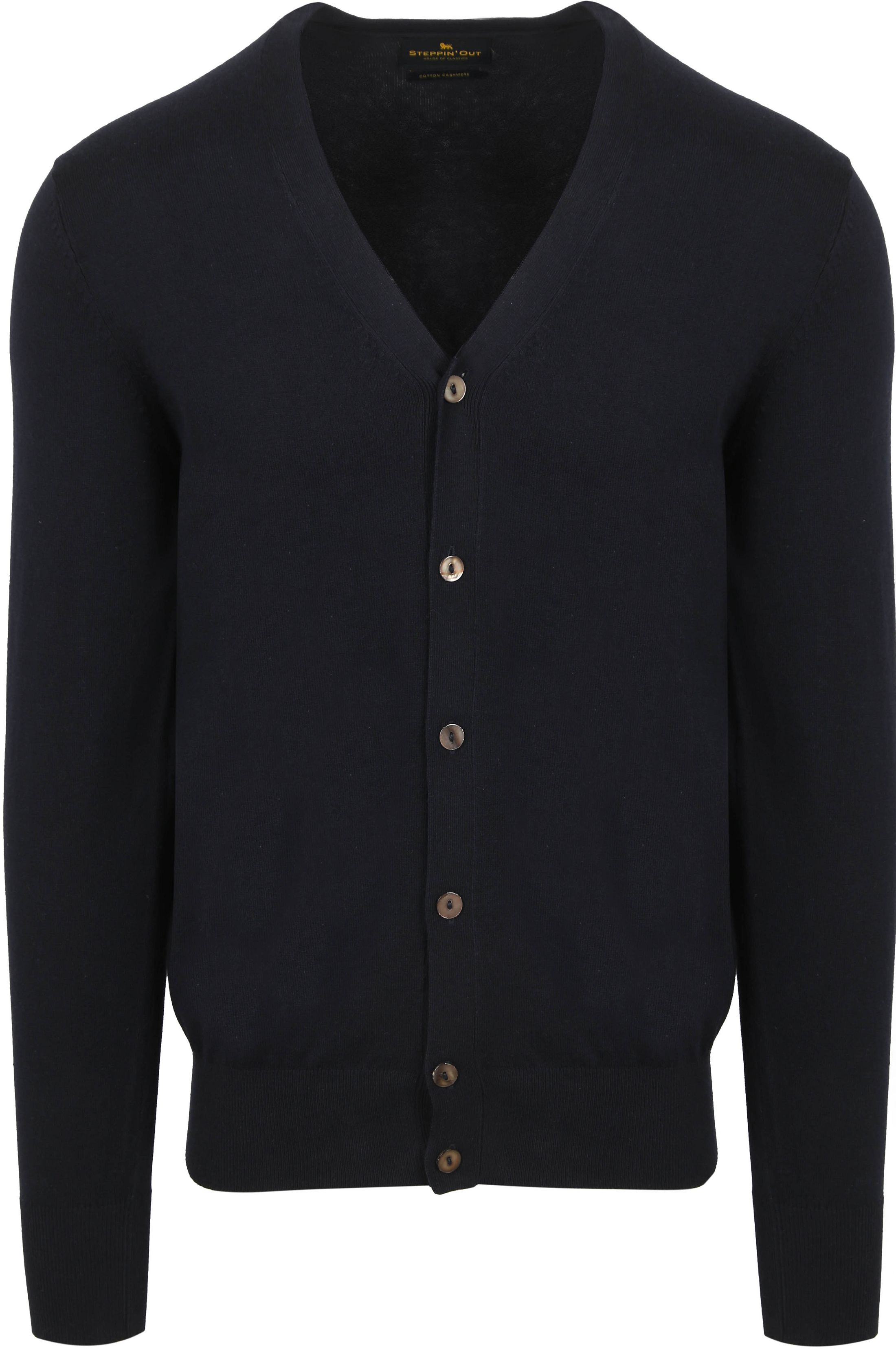 Steppin' Out vest i kashmir, marineblå SM1208.0001-2100/CA-COCASH-STEPP-NAVY