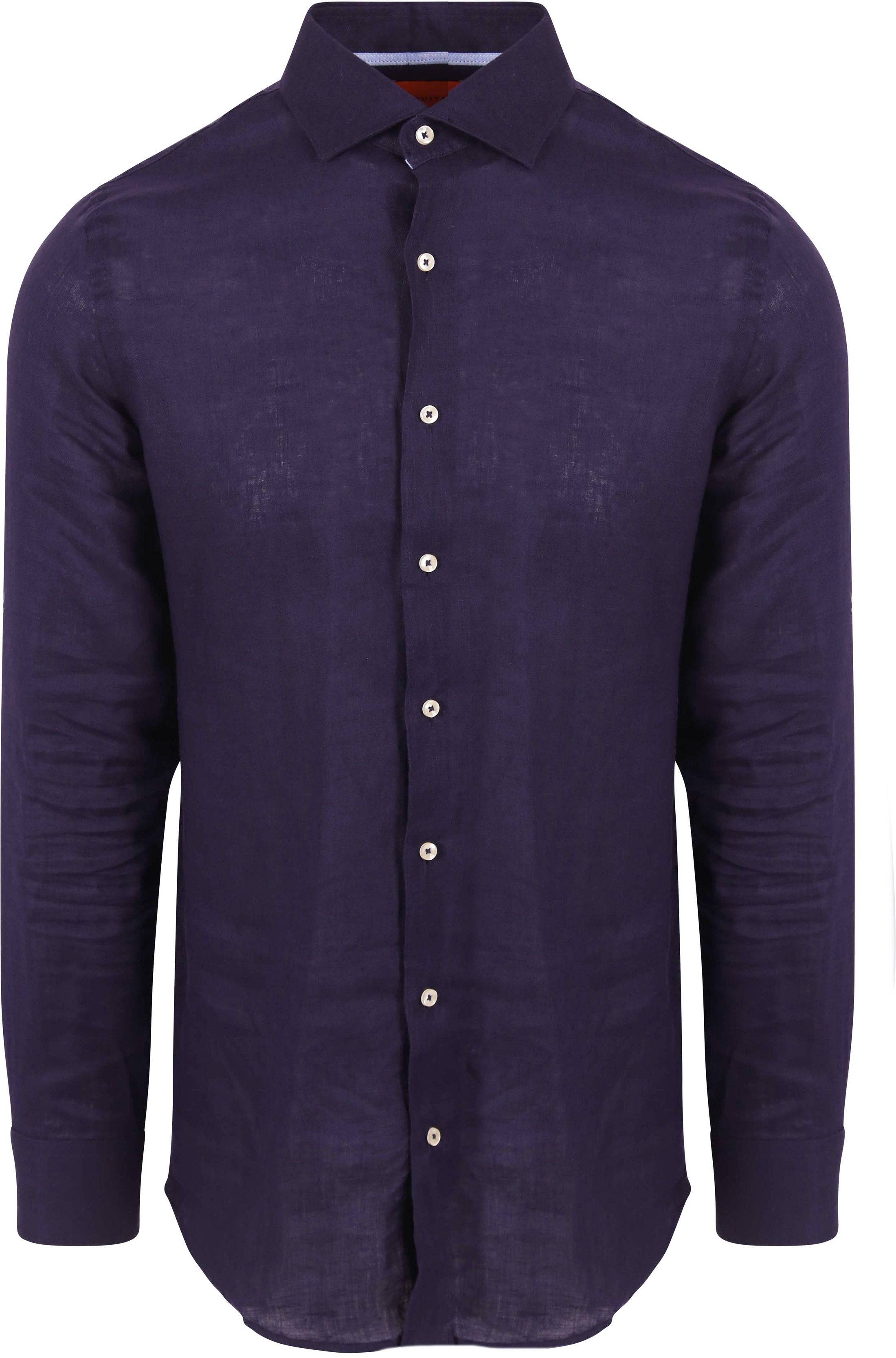 Suitable Skjorta i Navy i Linne SH-LIN-CLAS-24.02