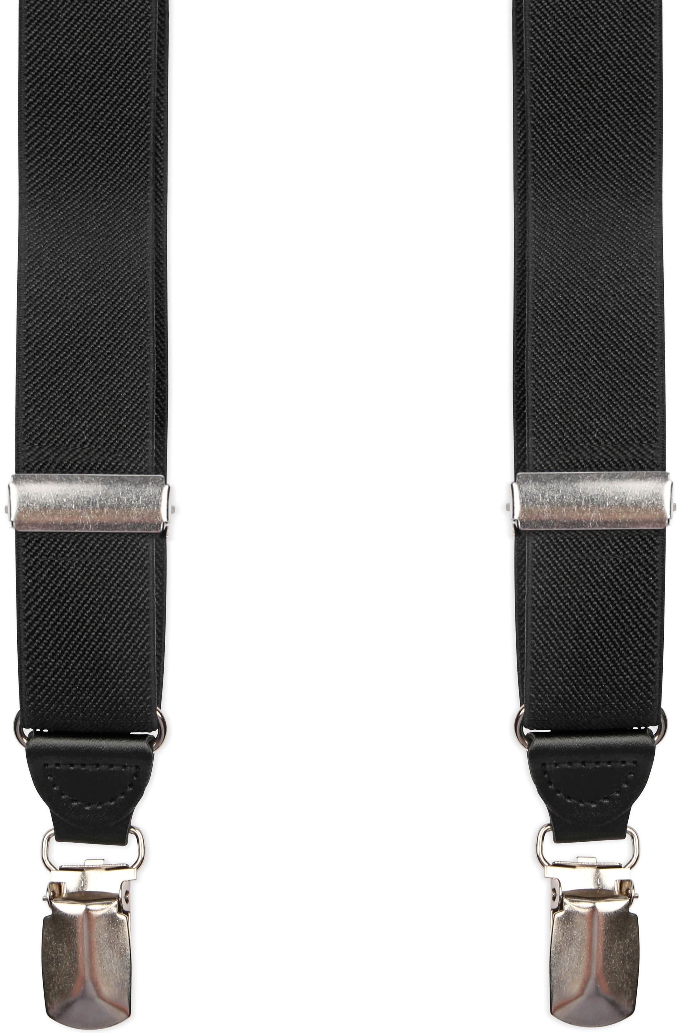Passande Svarta Suspenders SUS-Y-2,5 black 64