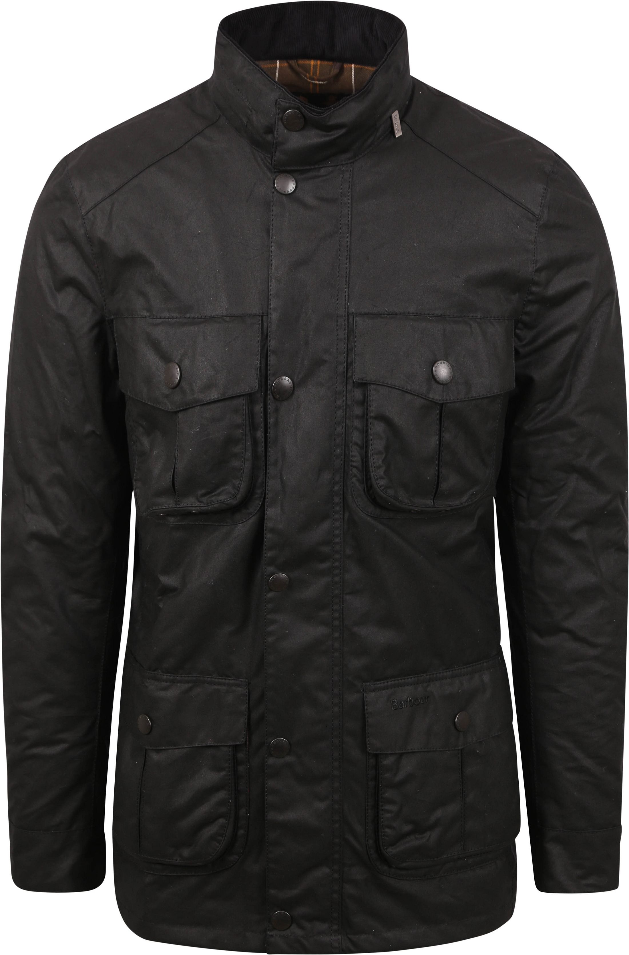 Barbour Voksjakke Corbridge Svart MWX0340-BK72