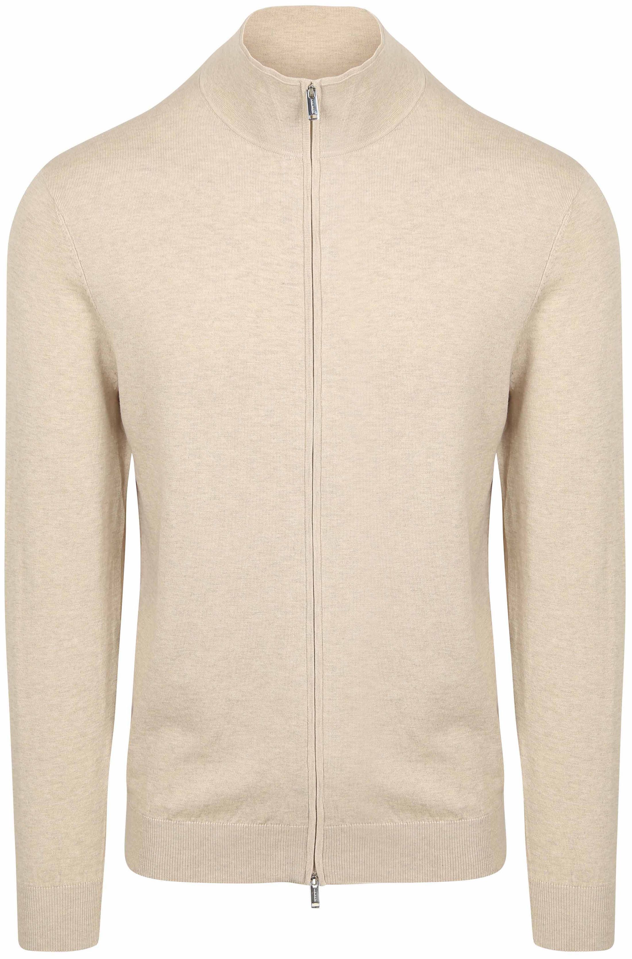 Profuomo Strickjacke Luxury Basic Ecru PPWJ10008D-F kaufen | Suitable