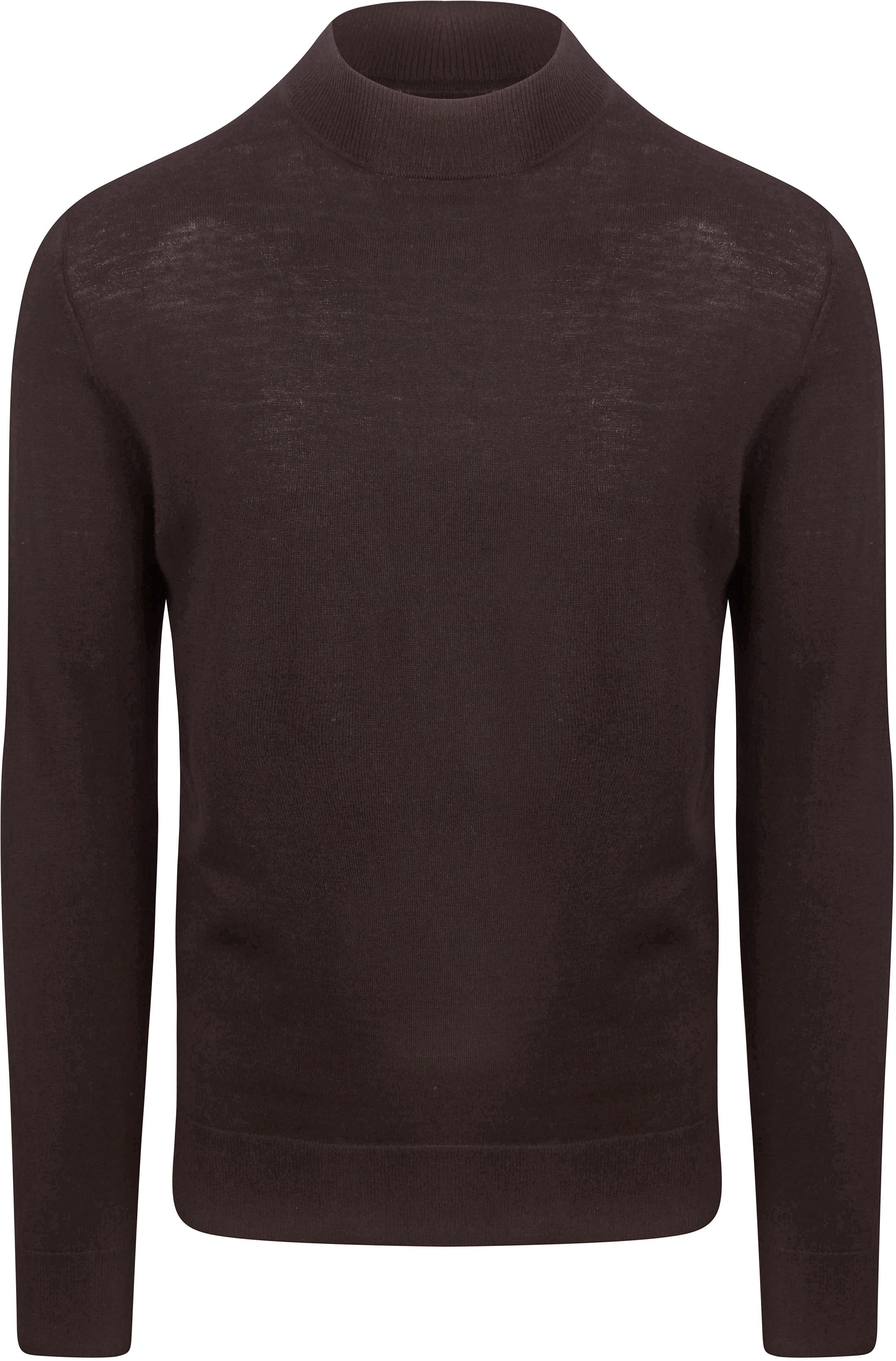 Profuomo Turtleneck Merino Pullover Dunkelbraun kaufen | PPVJ30004D-H2 | Suitable