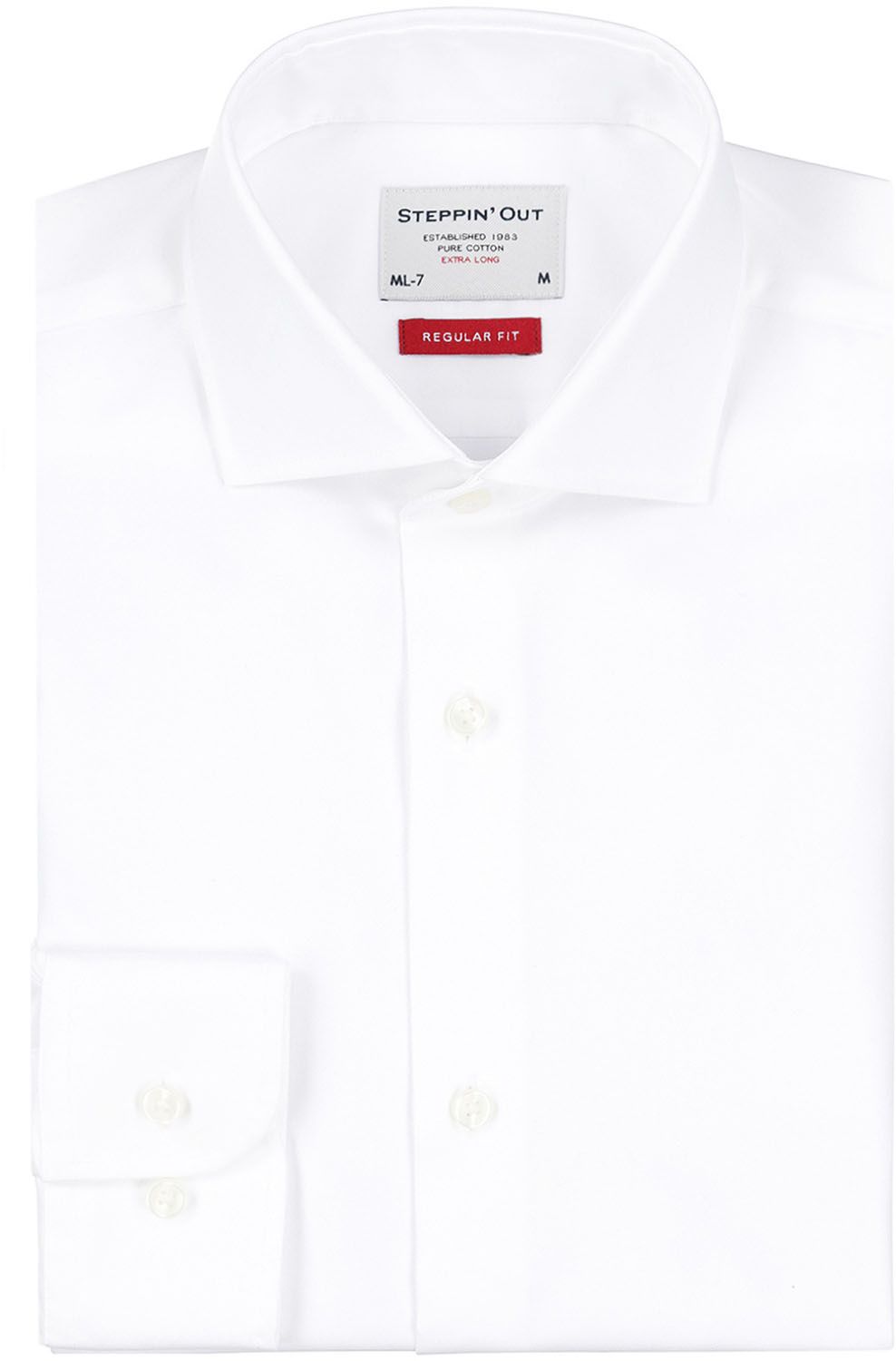 Steppin' Out Extra Long Sleeves Hemd Twill Wit SM6007.0001-9000 kopen | Suitable