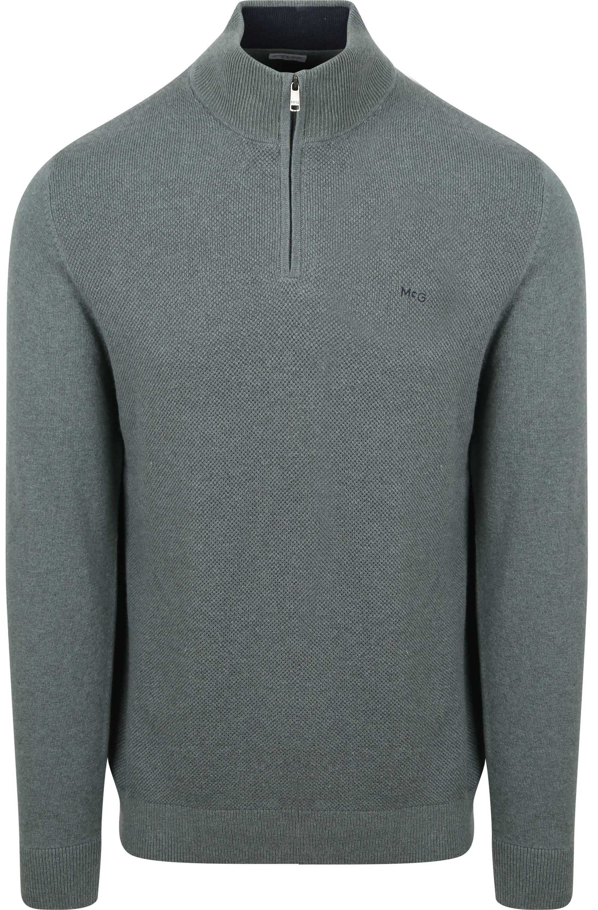 McGregor Halvzip Tröja i Merinoull Grön MM252.1204.01-5108