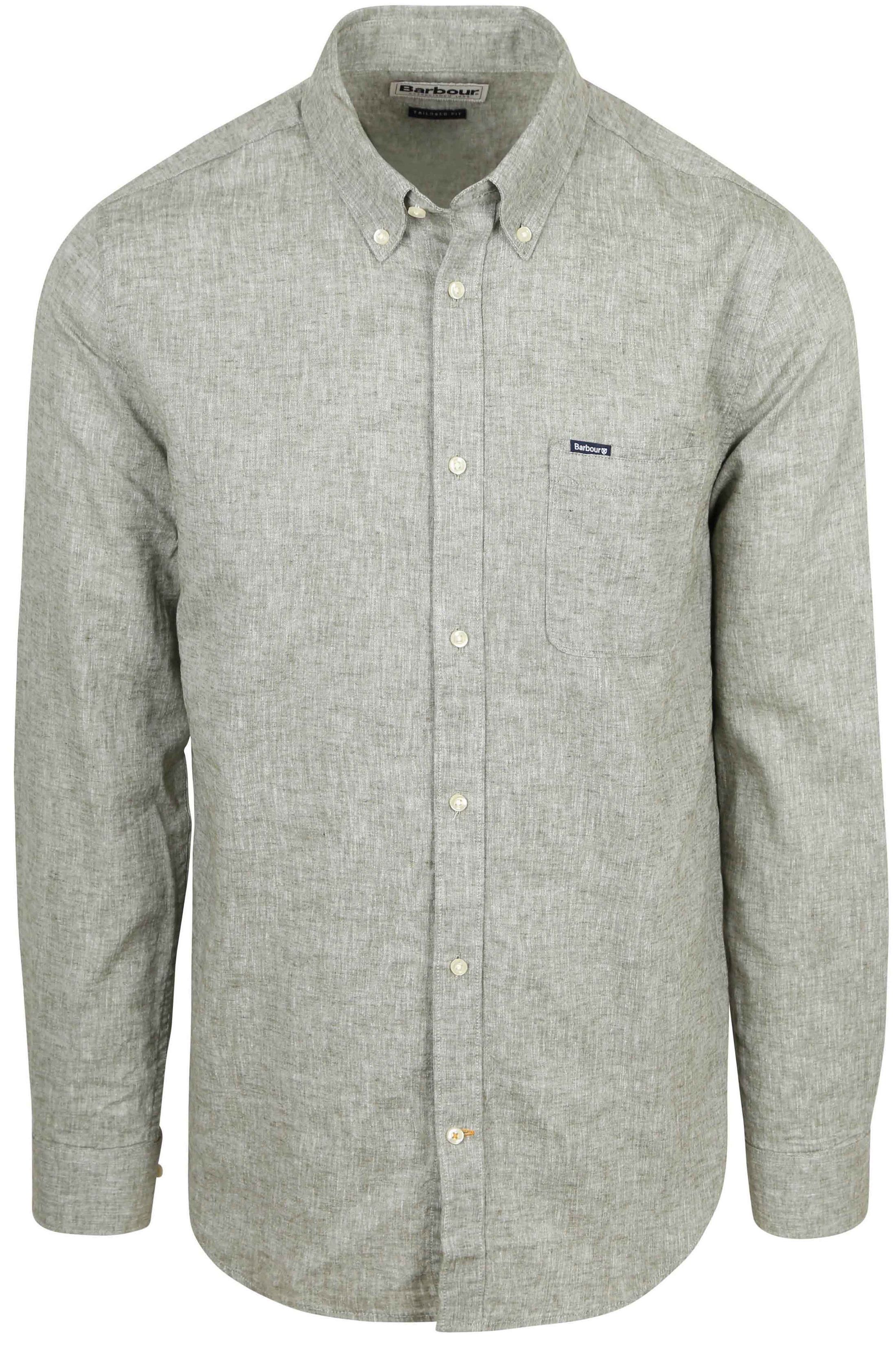 Barbour Chemise Nelson Tailored Vert MSH5090-OL31 commander en ligne | Suitable