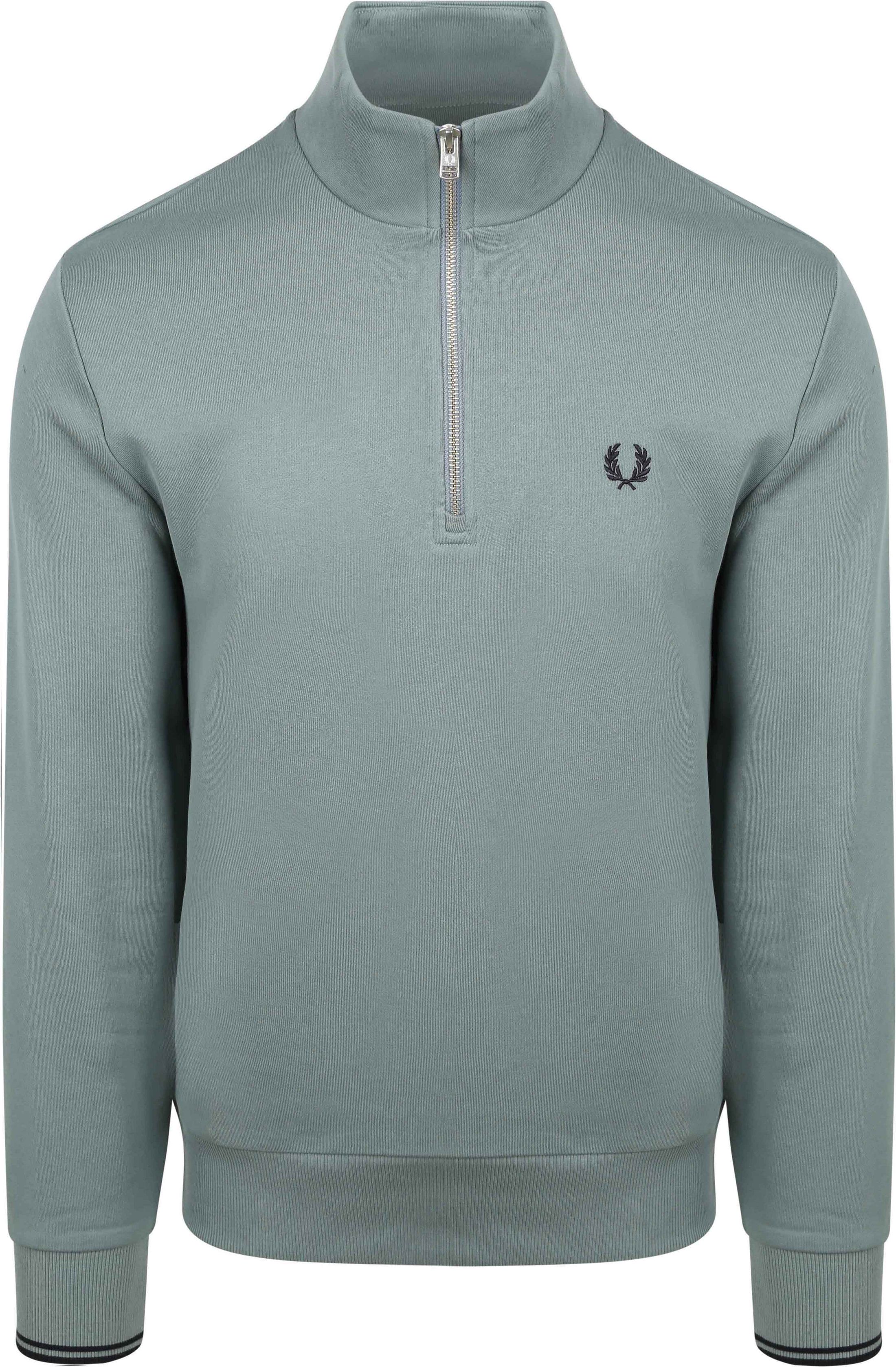 Fred Perry Halvzip Tröja Blå M3574-Z56