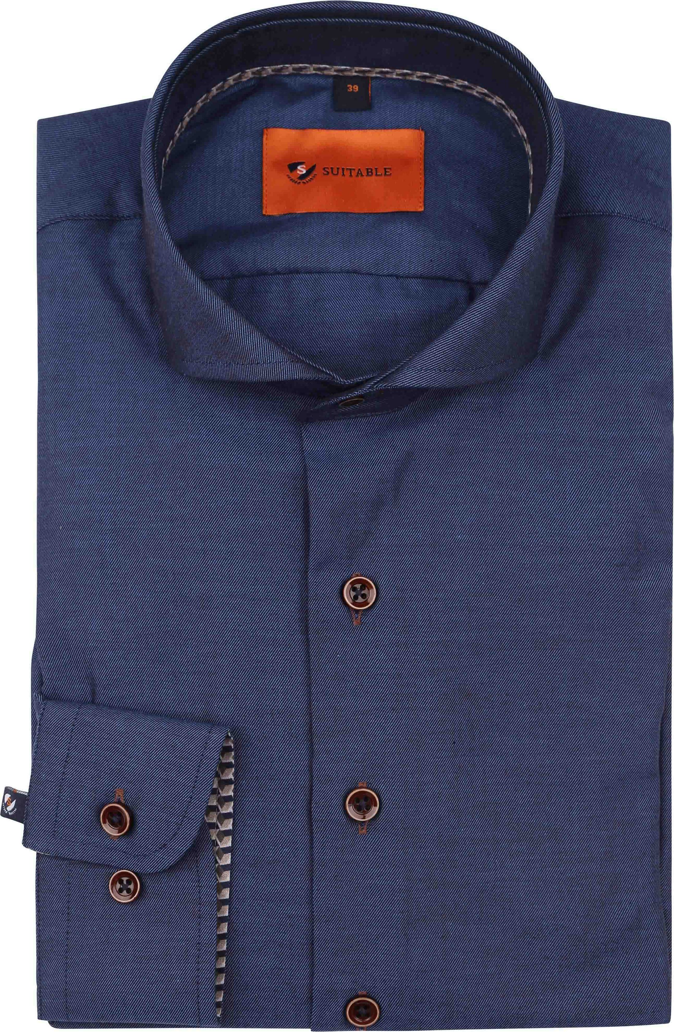 Suitable Twill Shirt Indigo 266-3 order online | Suitable