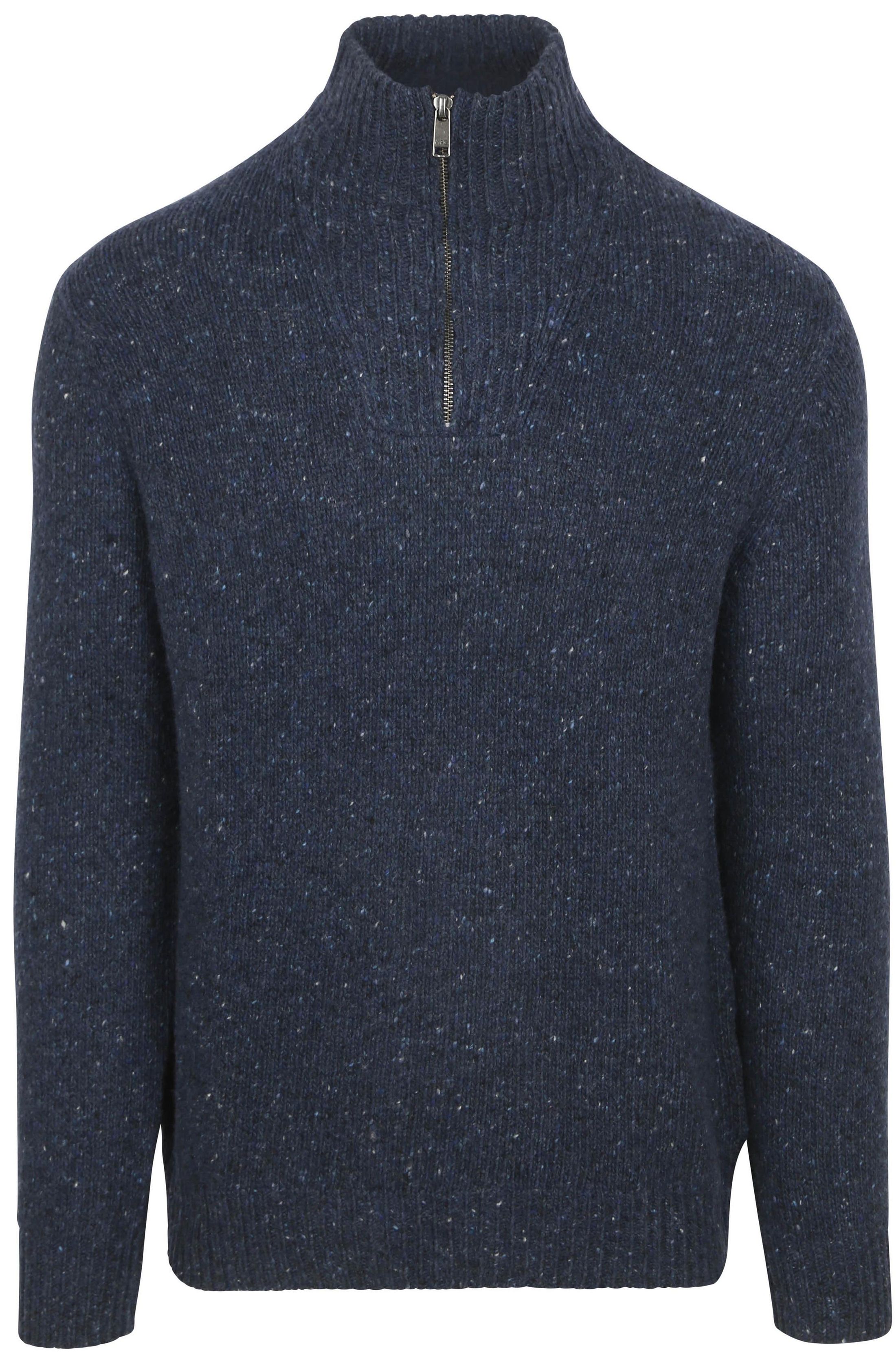 McGregor Half Zip Trui Merinowol Navy MM242.1204.02-2100 kopen | Suitable