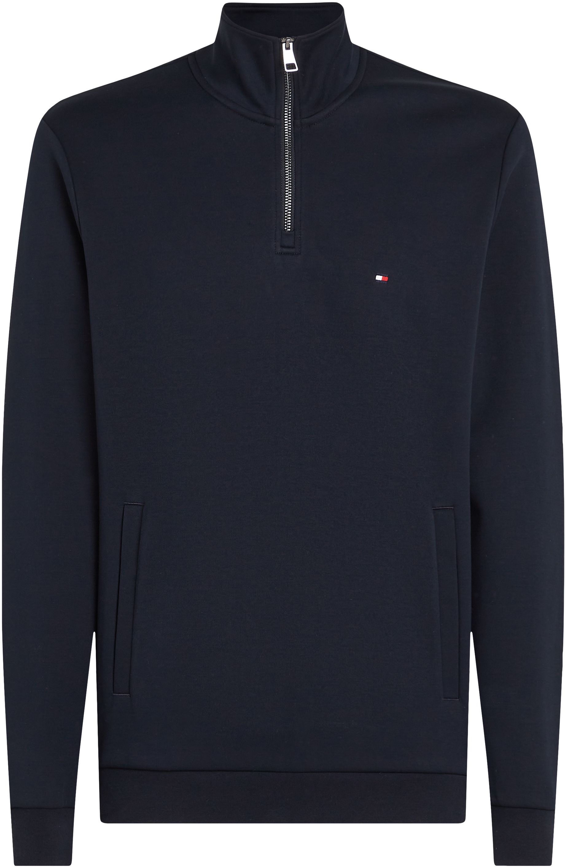 Tommy Hilfiger Pull Demi-Zip Intechno Marine commander en ligne | MW0MW36510-DW5 | Suitable Luxembourg