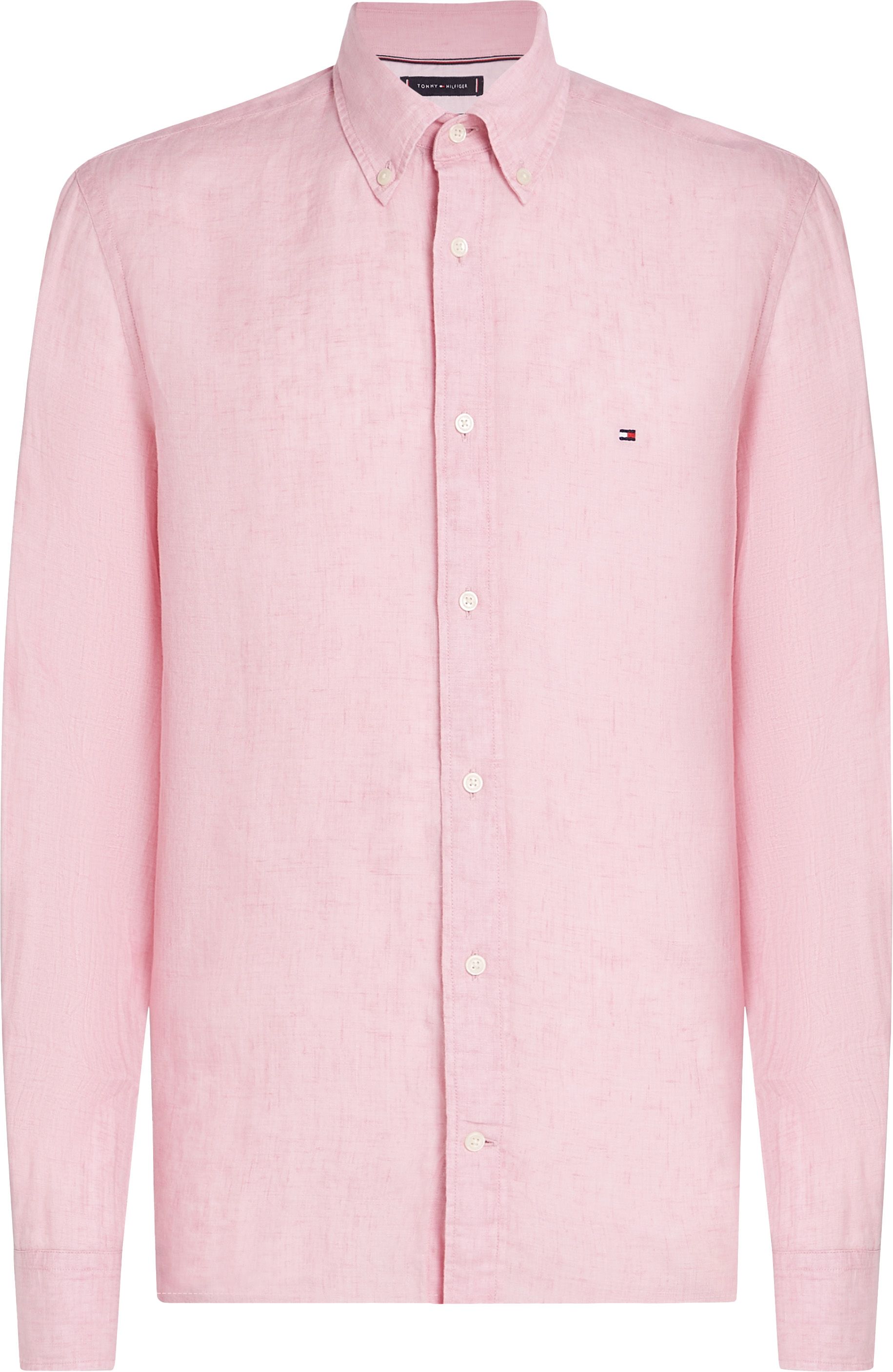 Tommy Hilfiger Shirt Linen Pink MW0MW34602-TOL order online | Suitable