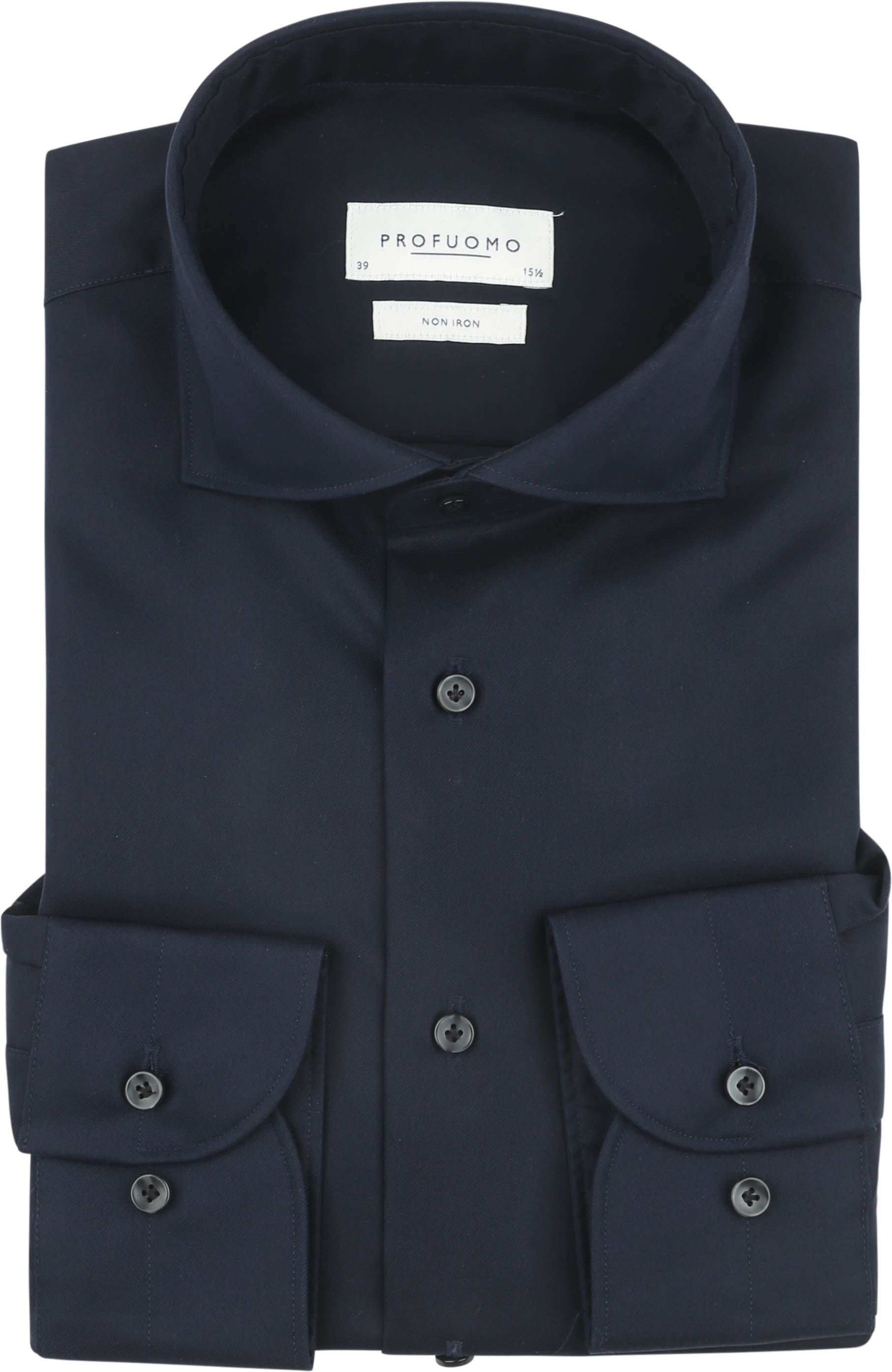 Profuomo Twill Shirt Navy PP2H00010C-P order online | Suitable