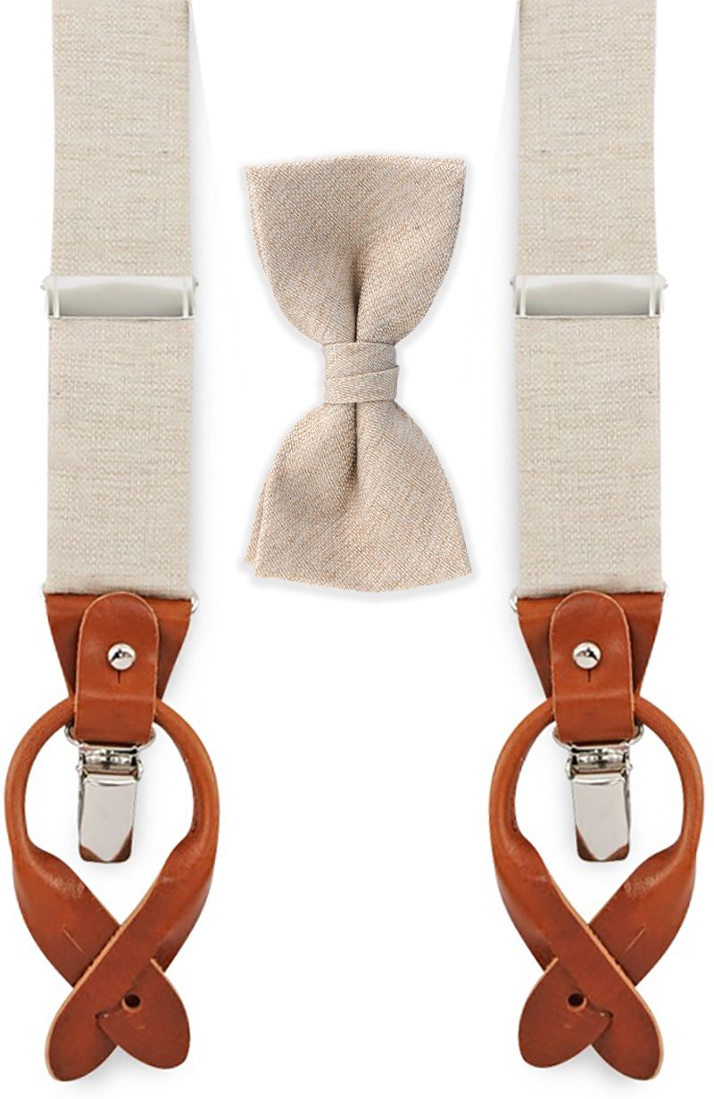 Sir Redman Suspenders Combi Pack Light Beige order online | SRCOMBI20199B | Suitable Liechtenstein
