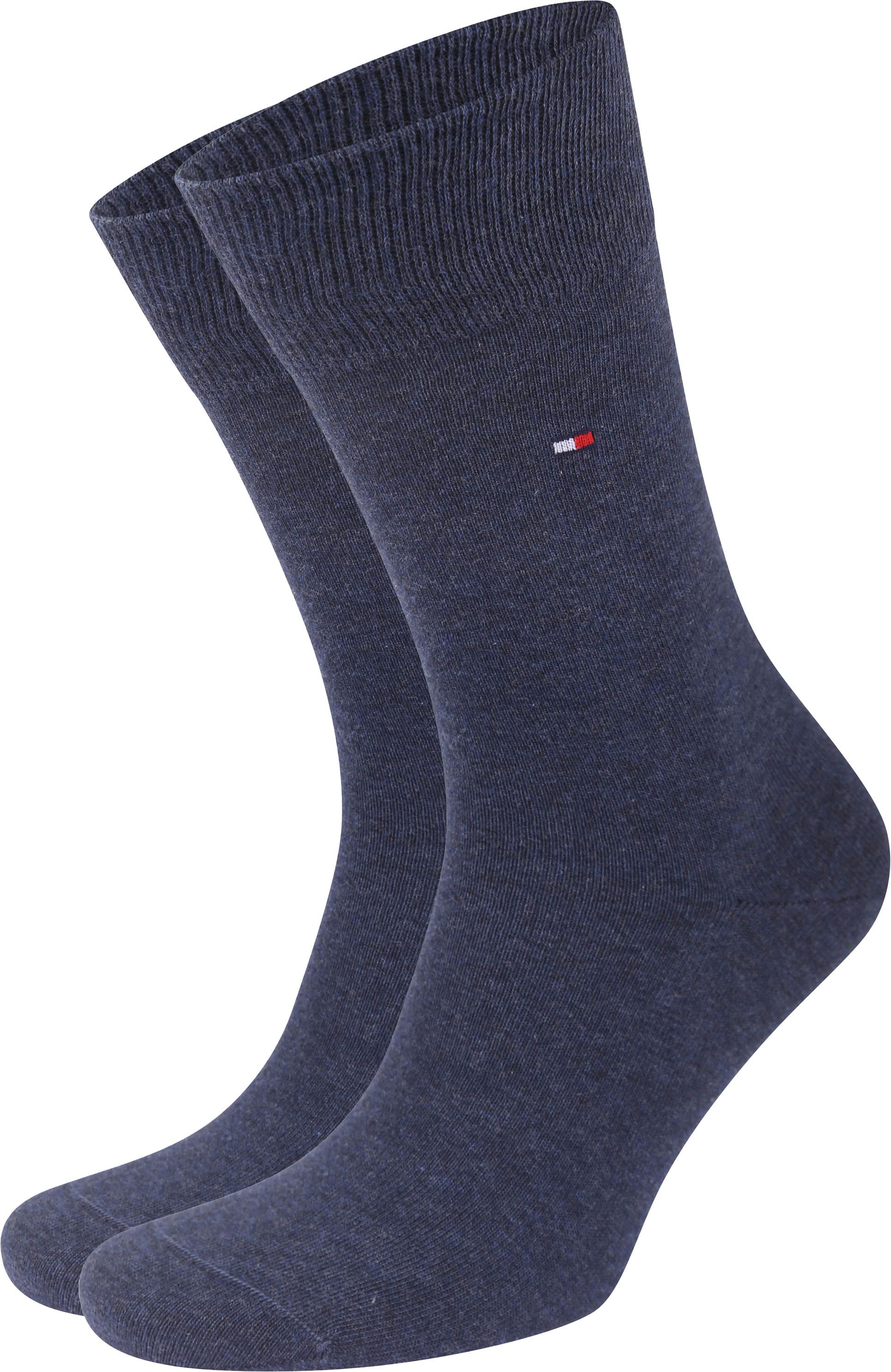 Tommy Hilfiger Classic 2-Pack Sokken Blauw 371111-356 kopen | Suitable