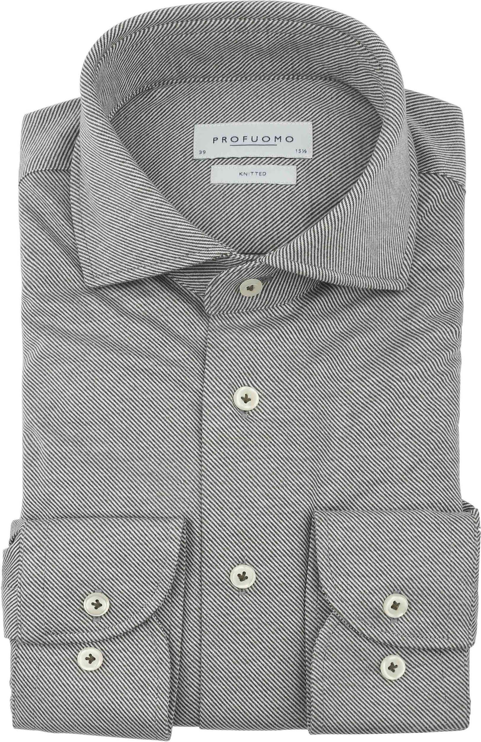 Profuomo Knitted Overhemd Groen PPVH30011D-Z3 kopen | Suitable