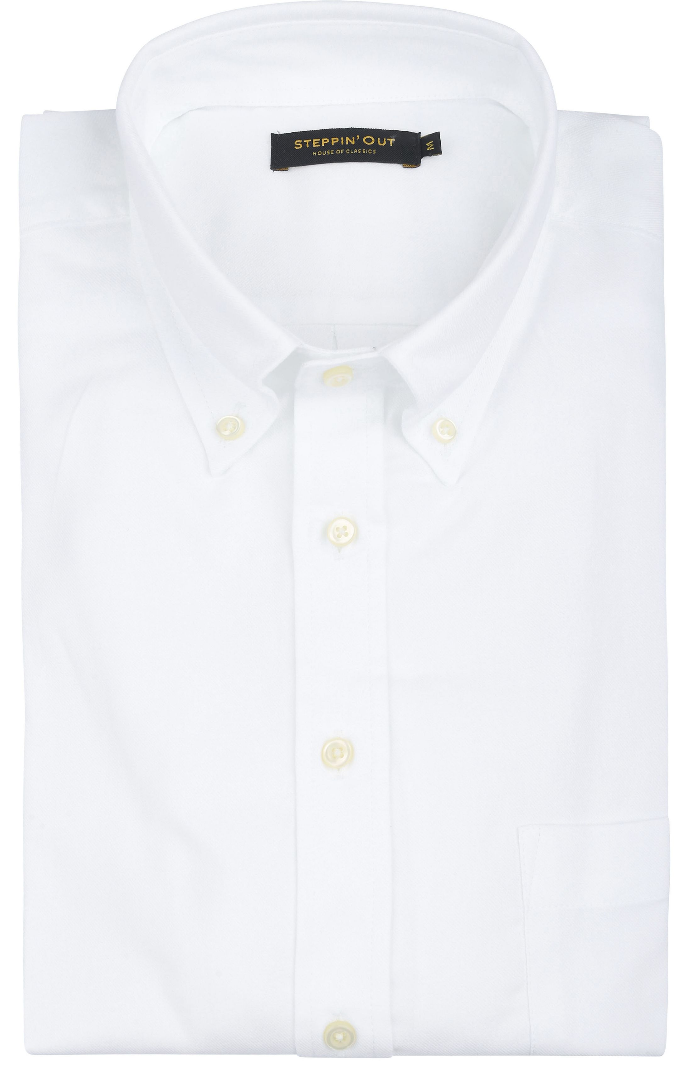 Steppin' Out Overhemd Twill Wit SM6001.0010-9000 kopen | Suitable