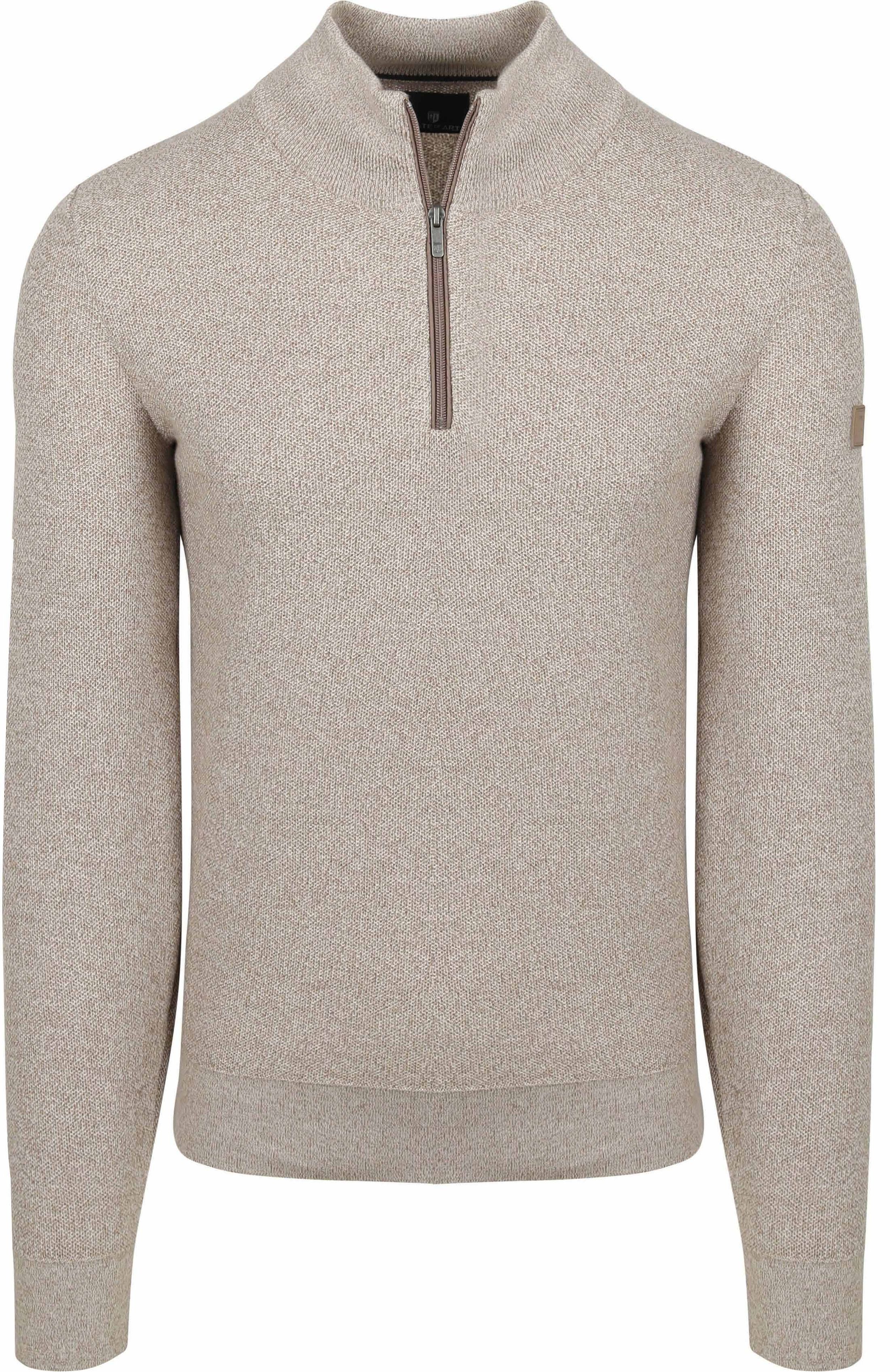 State Of Art Half Zip Pullover Melange Beige order online | 13116093-8593 | Suitable Greece