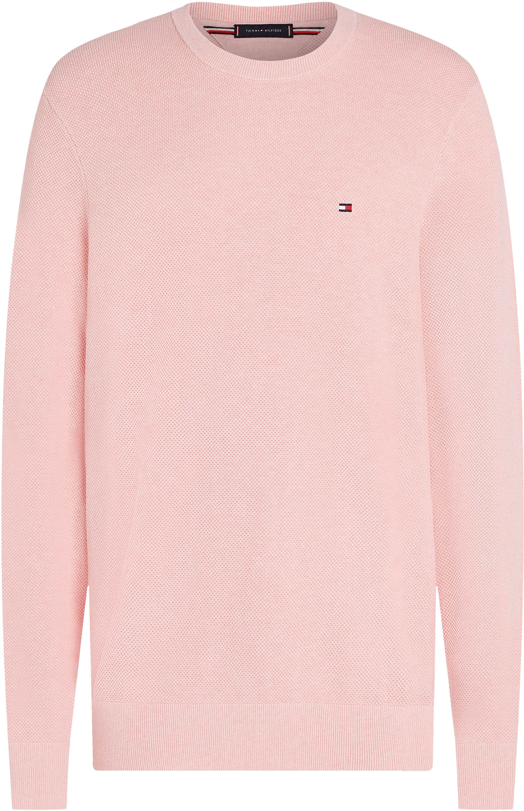 Tommy Hilfiger Strukturbluse Rosa MW0MW36347-TZJ