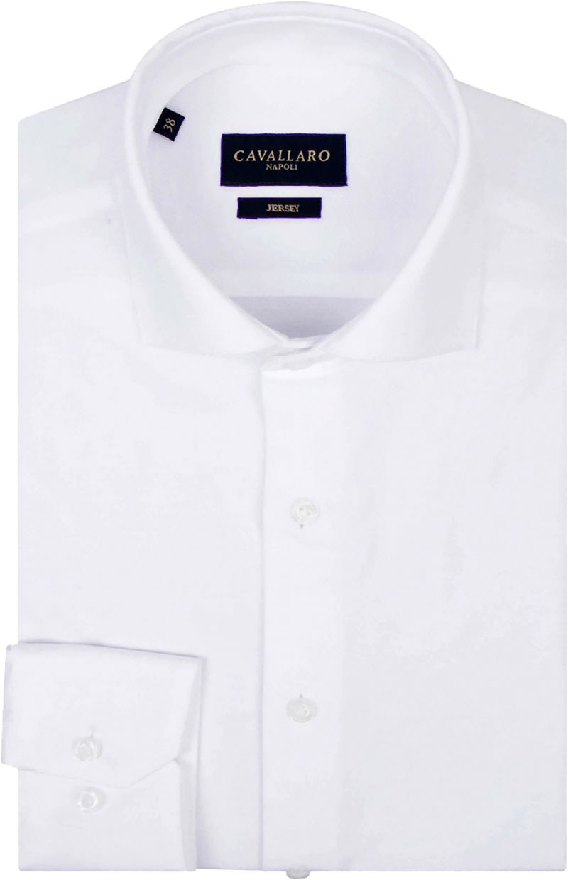 Cavallaro Piqu-Covered Shirt Hvid 110999116-100000
