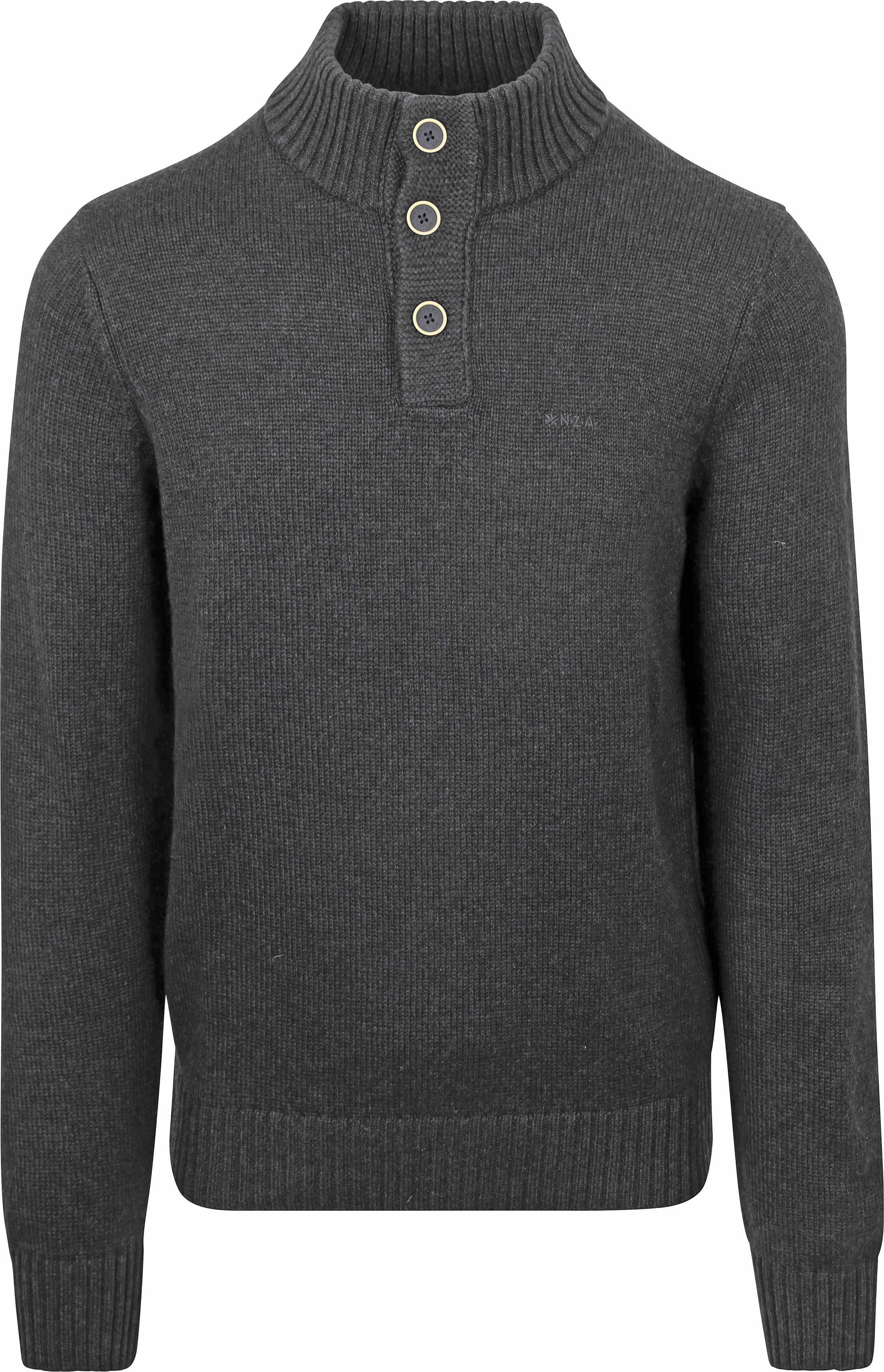 New Zealand Auckland Sweter Antracytowy 25KN419-1198 