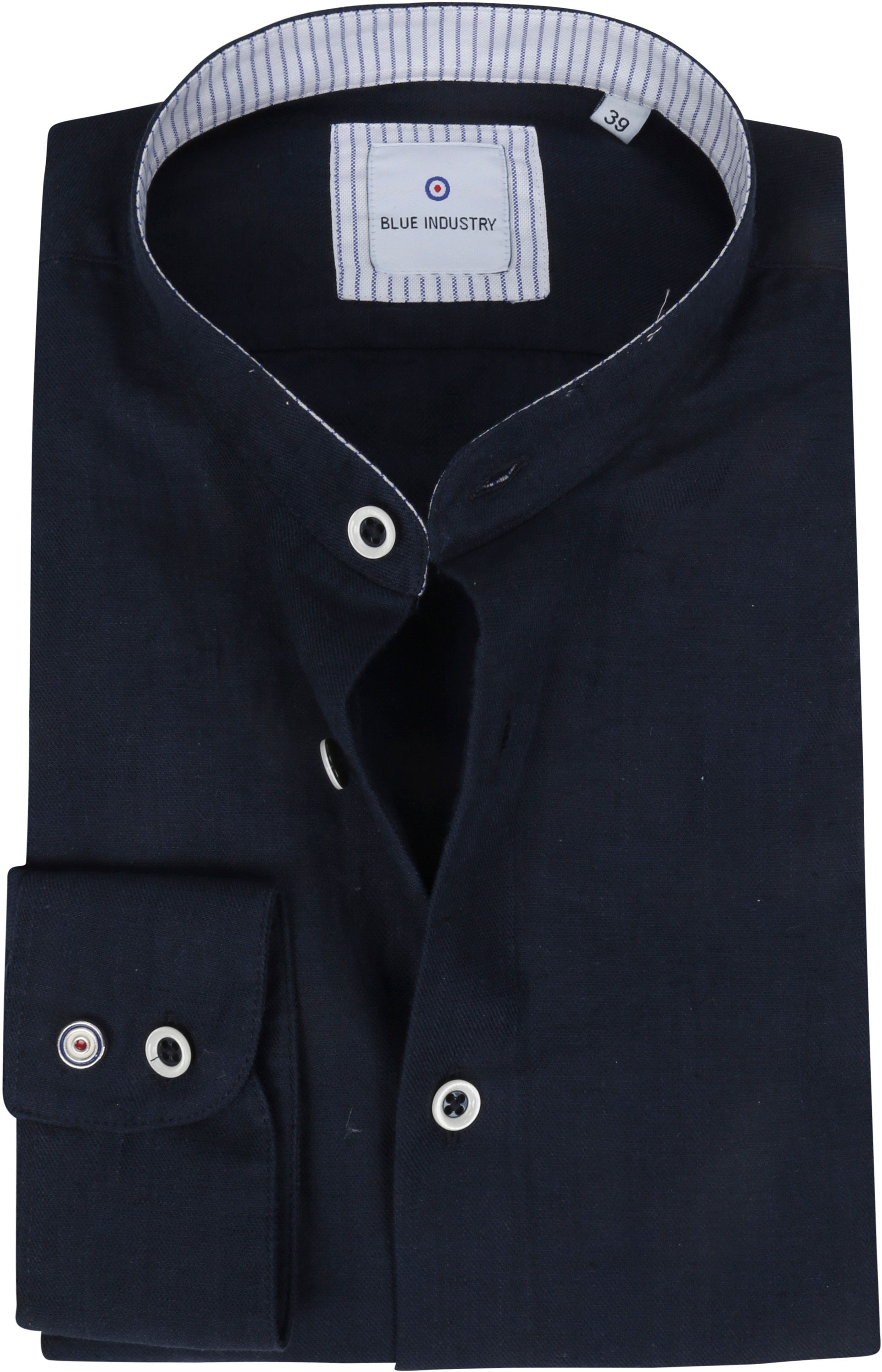 Blue Industry Hemd Mao-Kragen Dunkelblau 2541.21 Navy kaufen | Suitable