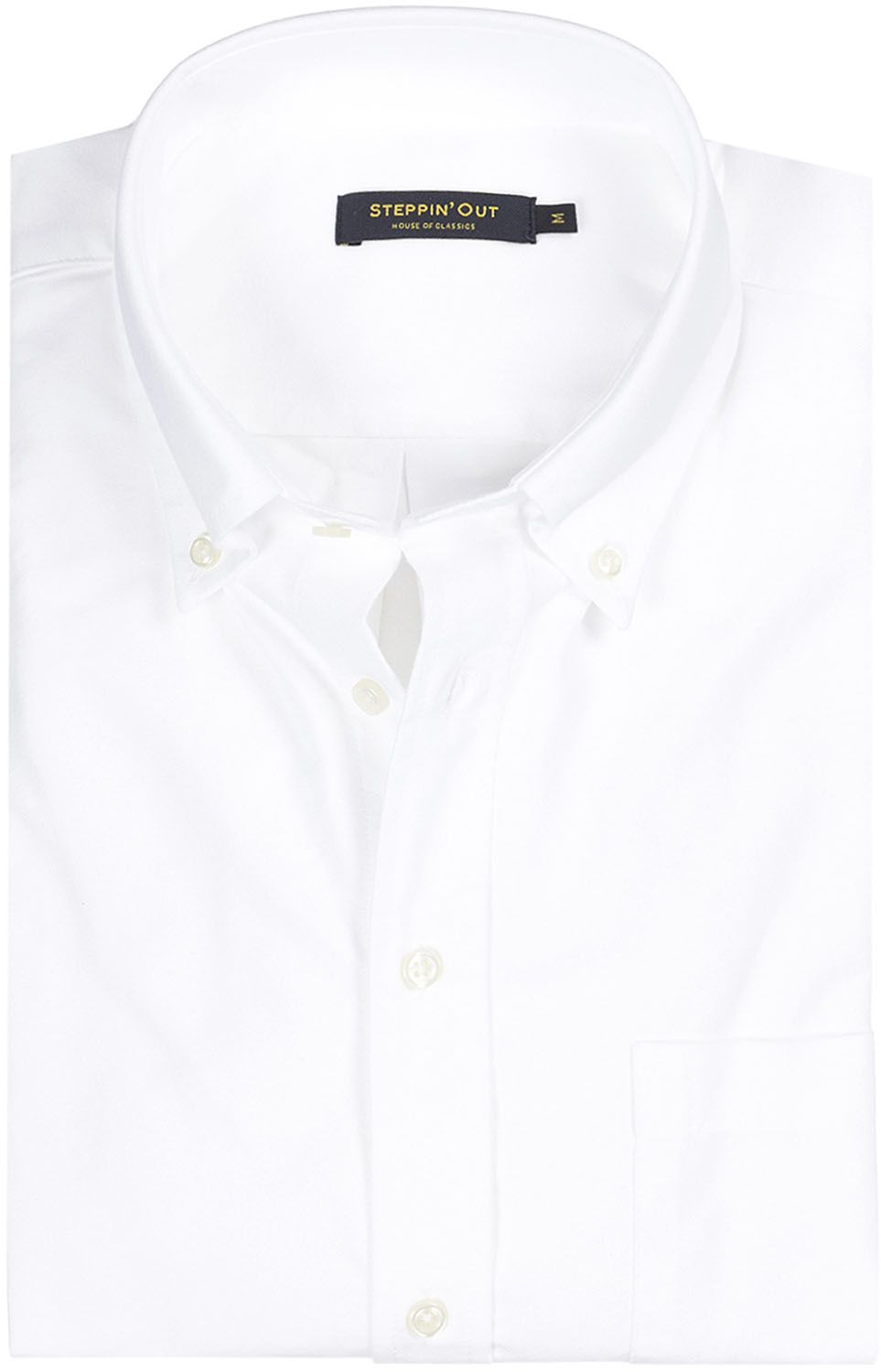 Steppin' Out Skjorte Oxford Hvit SM6001.0001-9000